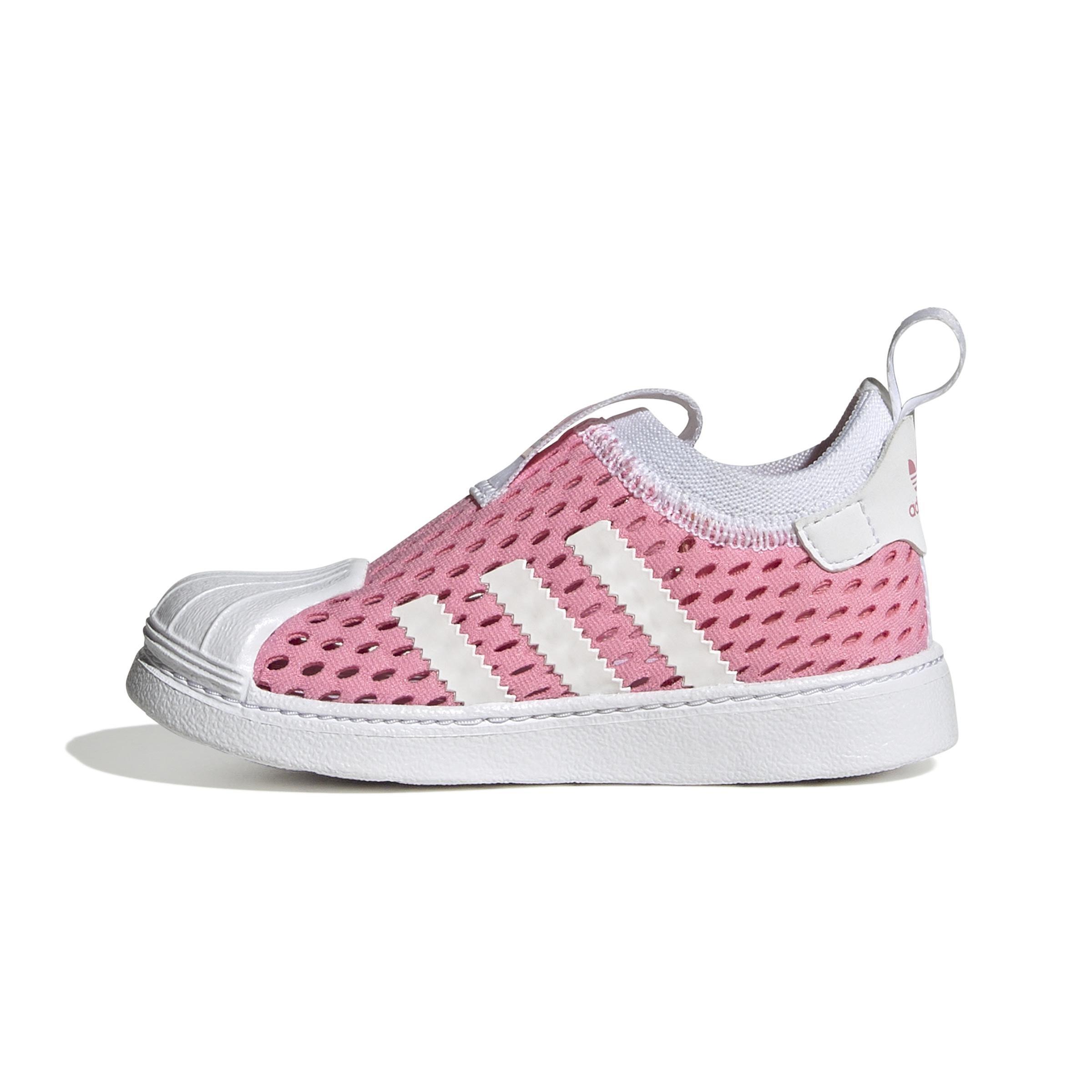 Unisex Kids Superstar 360 2.0 Shoes, Pink, A901_ONE, large image number 10