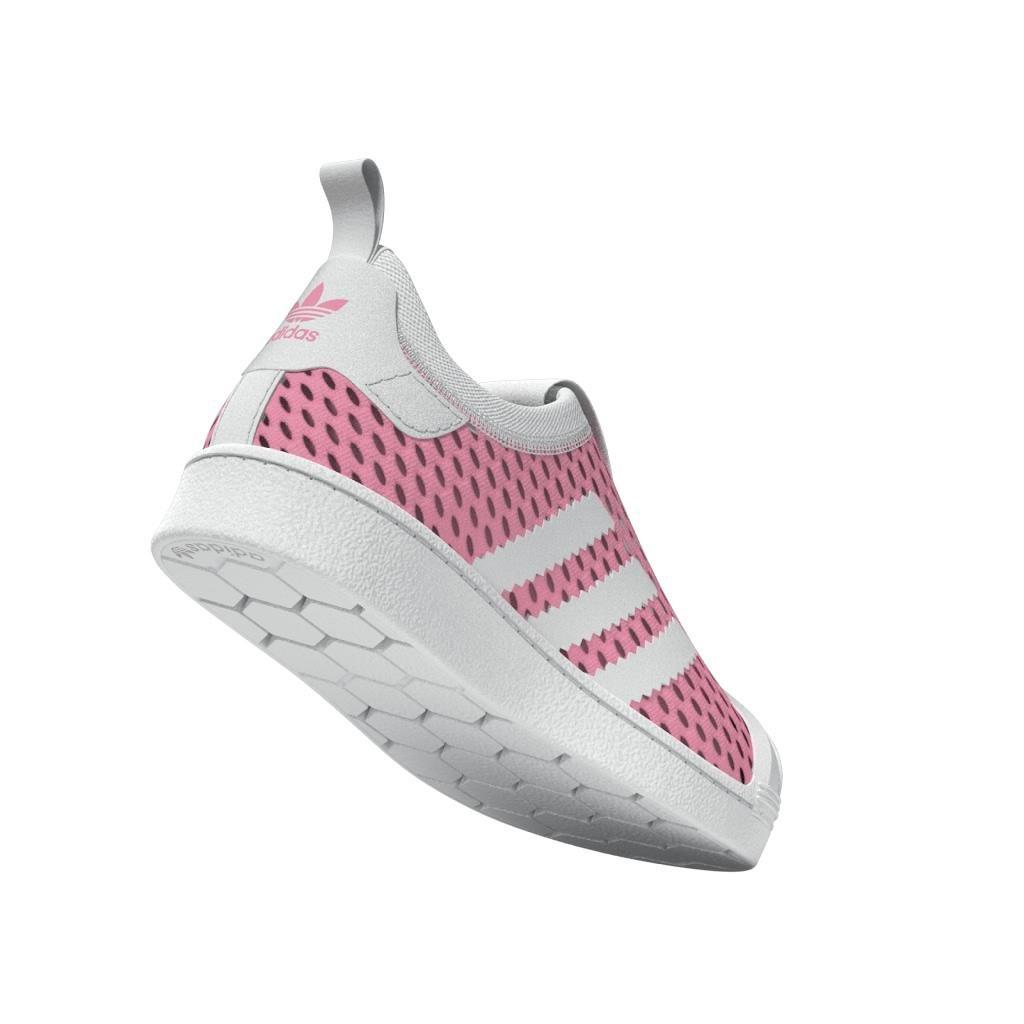 Unisex Kids Superstar 360 2.0 Shoes, Pink, A901_ONE, large image number 12