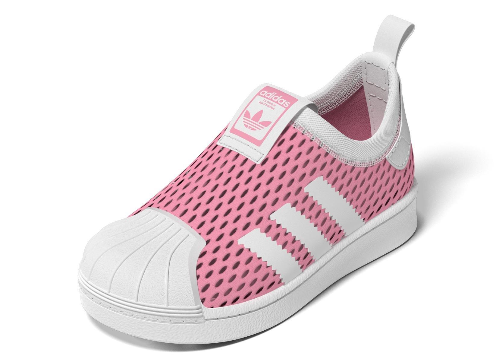 Unisex Kids Superstar 360 2.0 Shoes, Pink, A901_ONE, large image number 14
