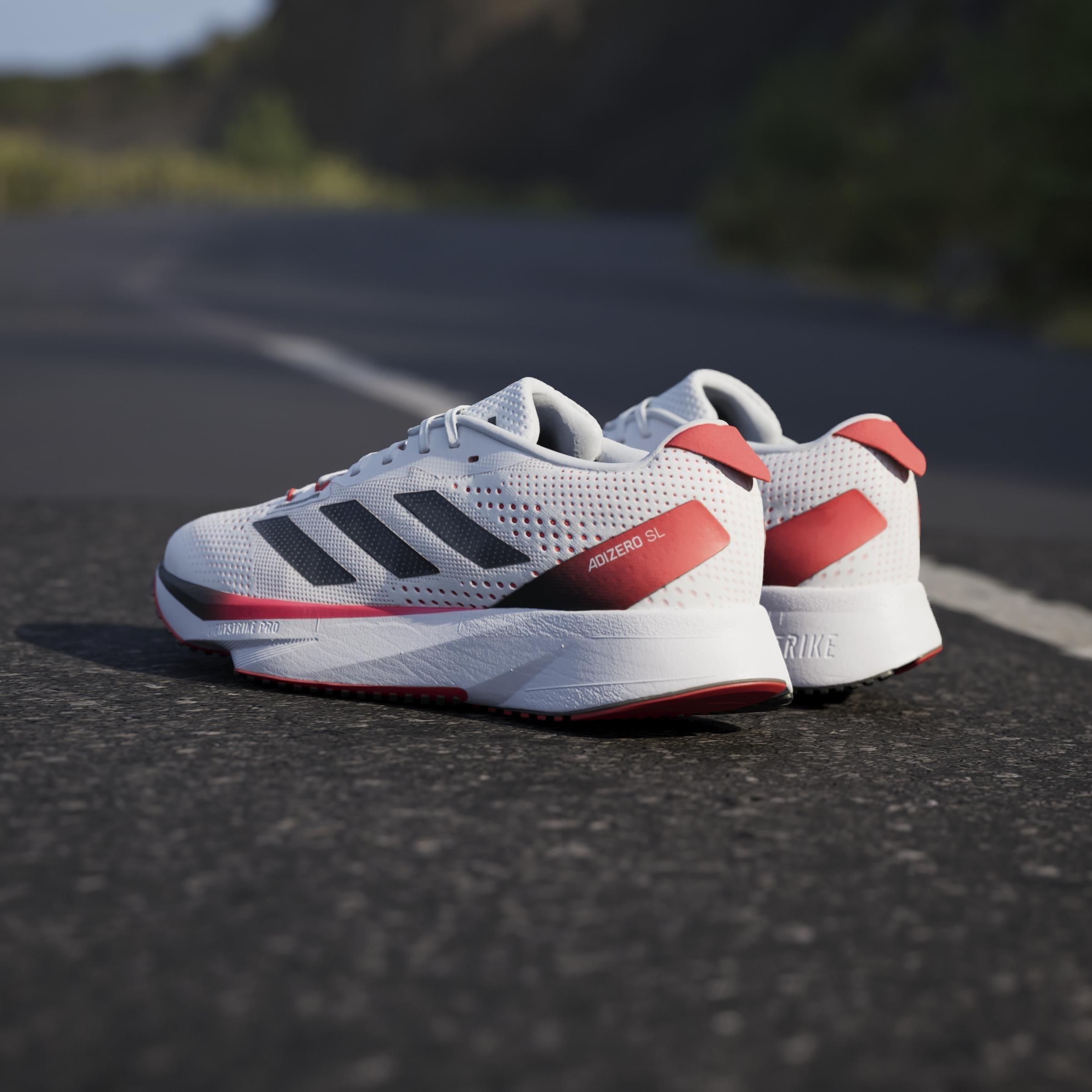 ADIZERO SL Shoes, White, , large image number 9