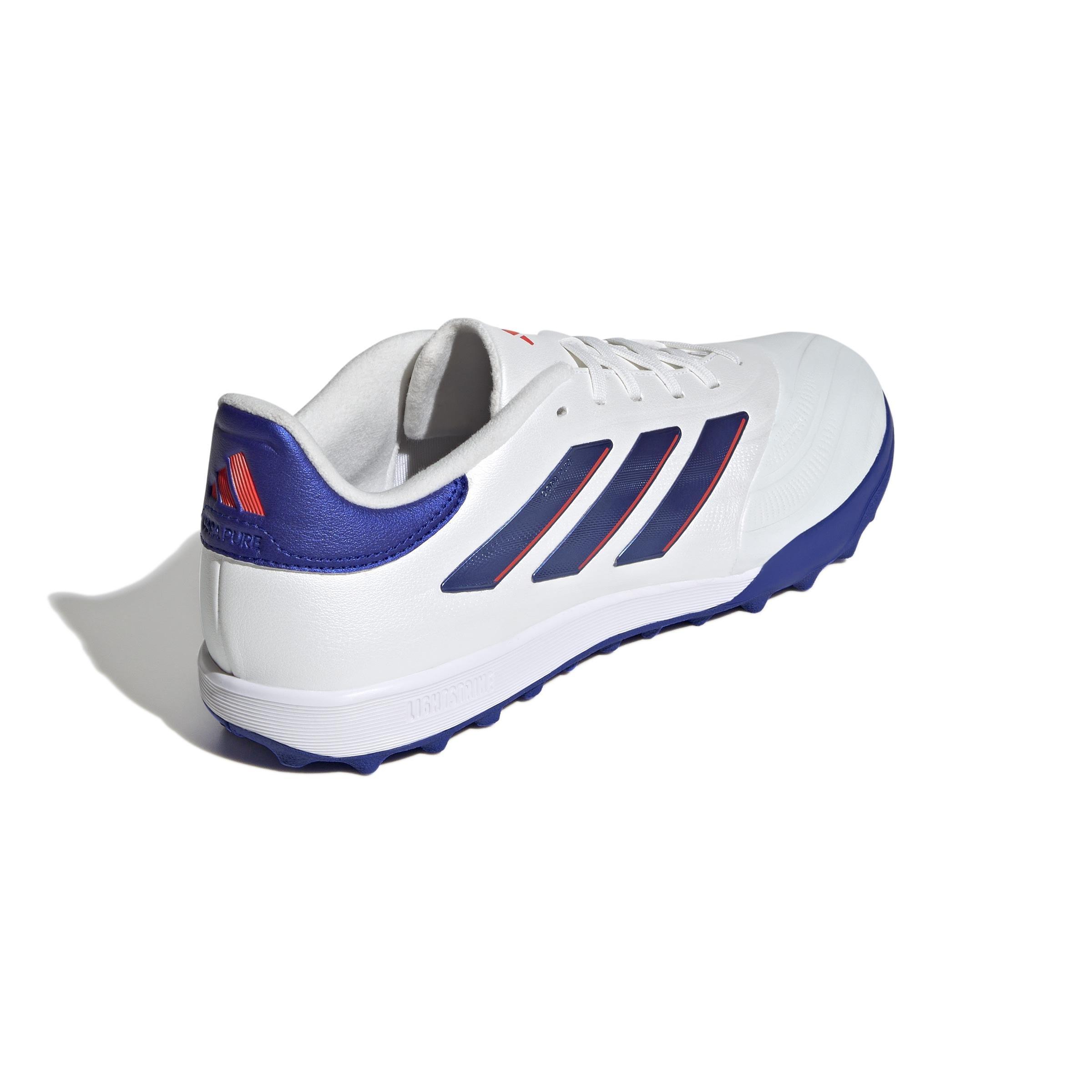 Unisex Copa Pure 2 League Turf Boots, White, , large image number 3