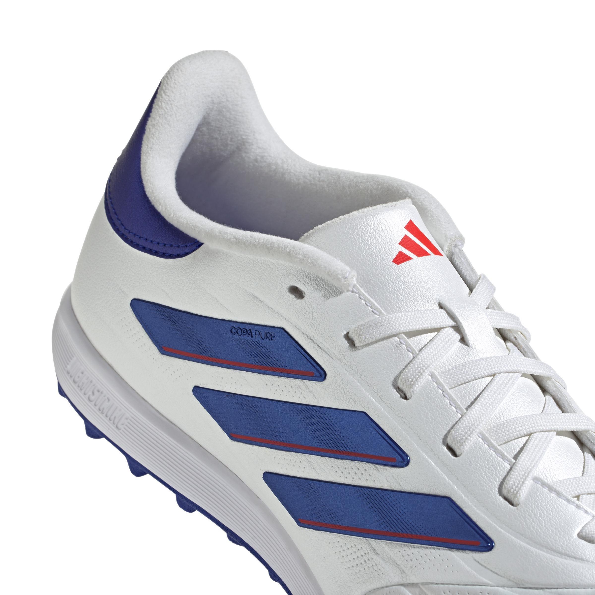 Unisex Copa Pure 2 League Turf Boots, White, A901_ONE, large image number 5