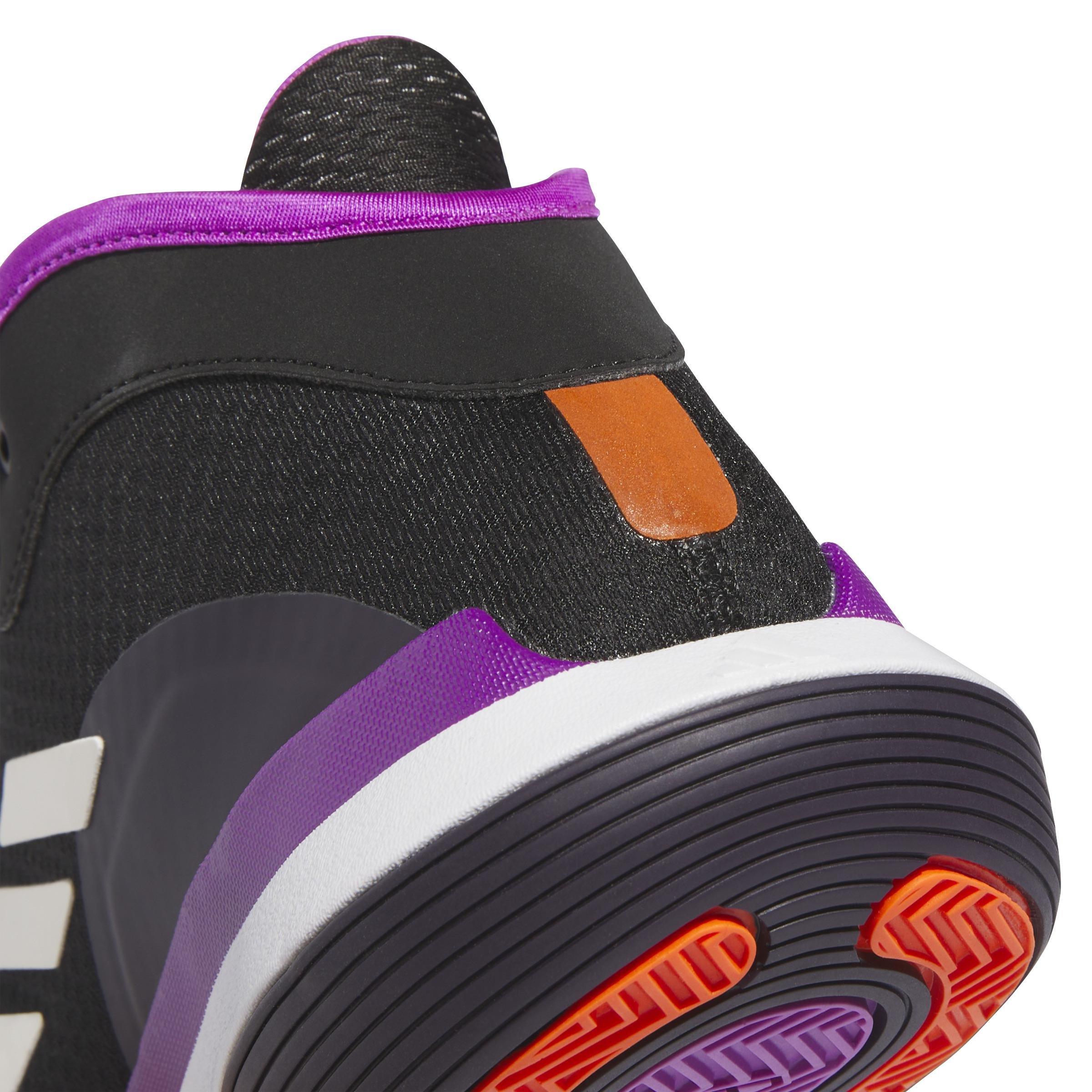 Unisex Bounce Legends Low Trainers, Black, A901_ONE, large image number 4