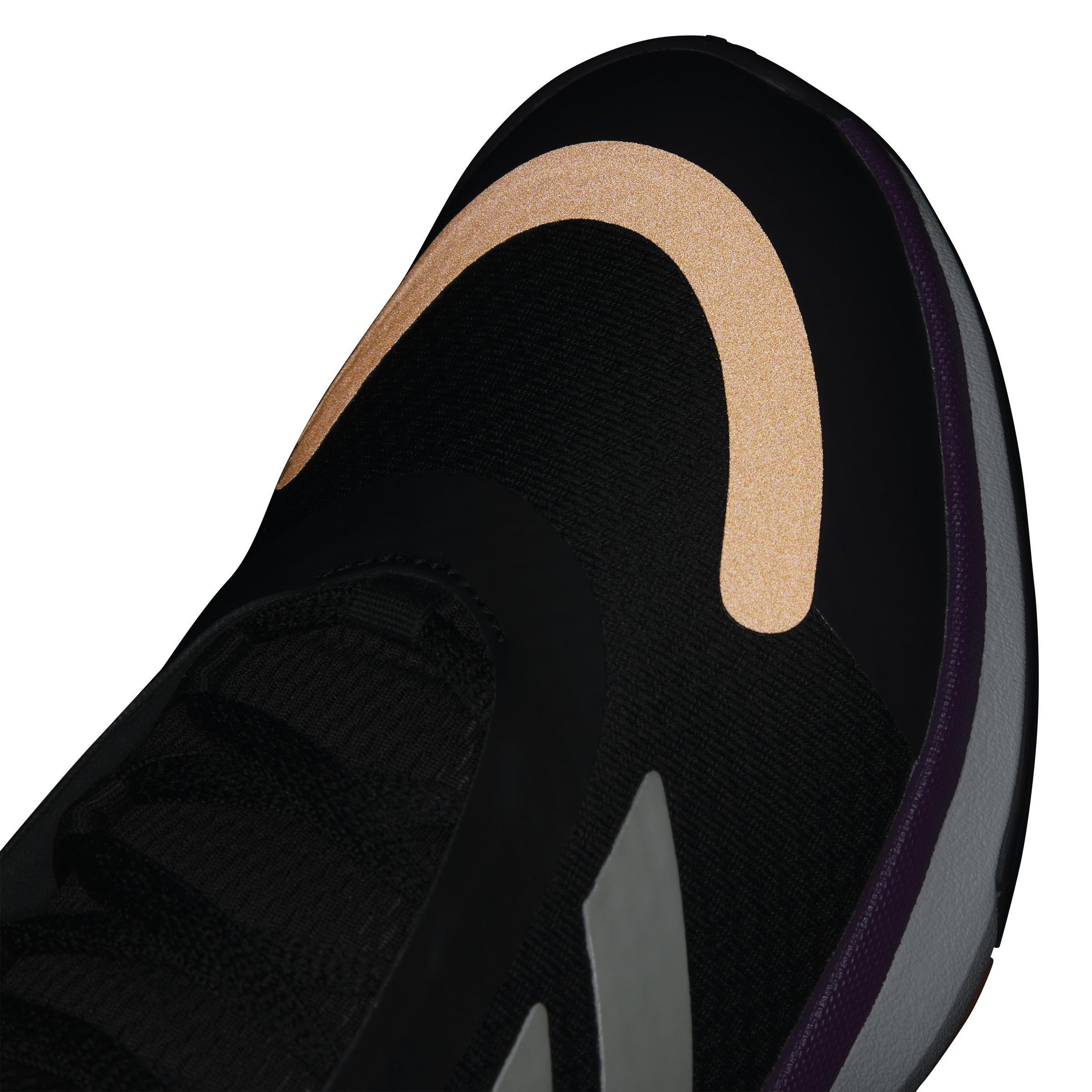 Unisex Bounce Legends Low Trainers, Black, A901_ONE, large image number 6