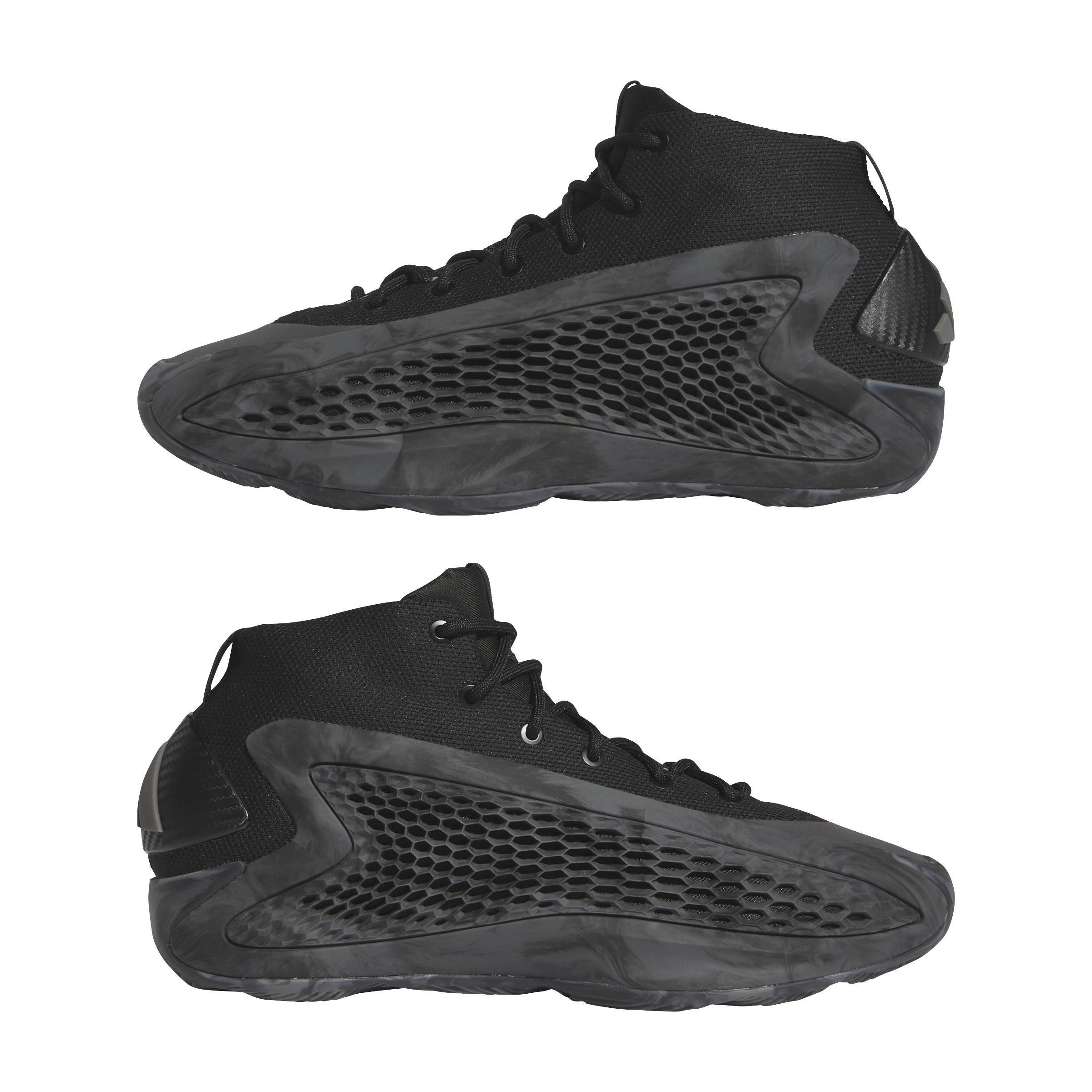 Unisex Anthony Edwards 1 Mid Basketball Shoes, Black, A901_ONE, large image number 7