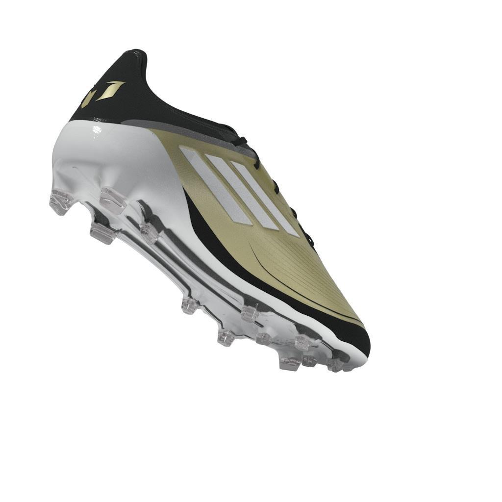 Unisex Messi F50 Elite Firm Ground Boots, Gold, A901_ONE, large image number 13