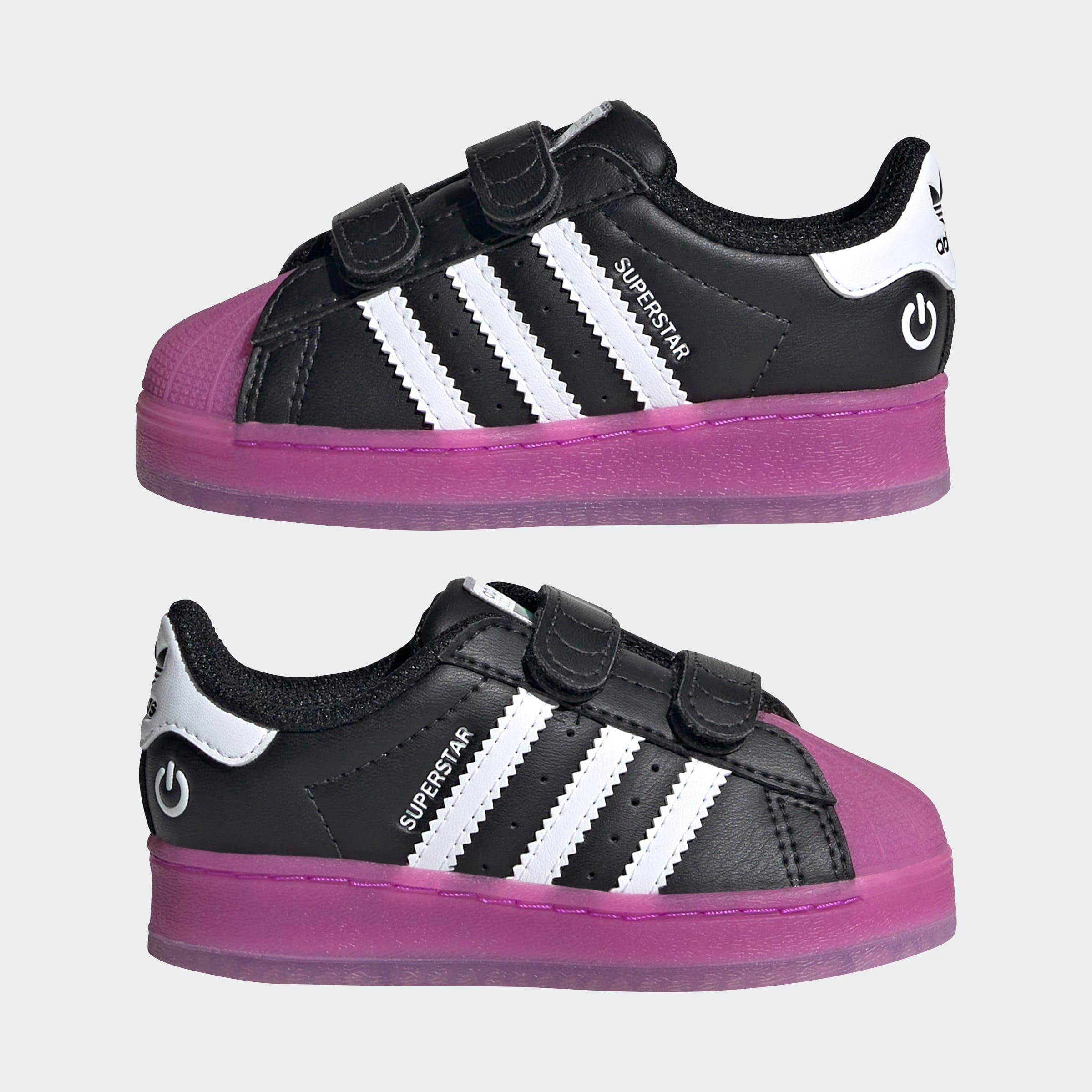 Kids Unisex Superstar Led Lights Comfort Closure Shoes, Black, A901_ONE, large image number 9