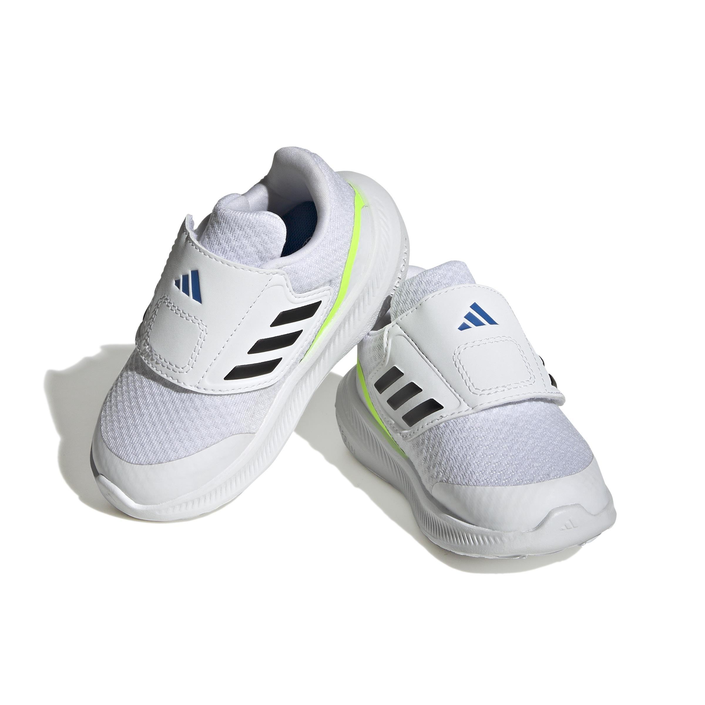 RunFalcon 3.0 Hook-and-Loop Shoes, White, A901_ONE, large image number 2