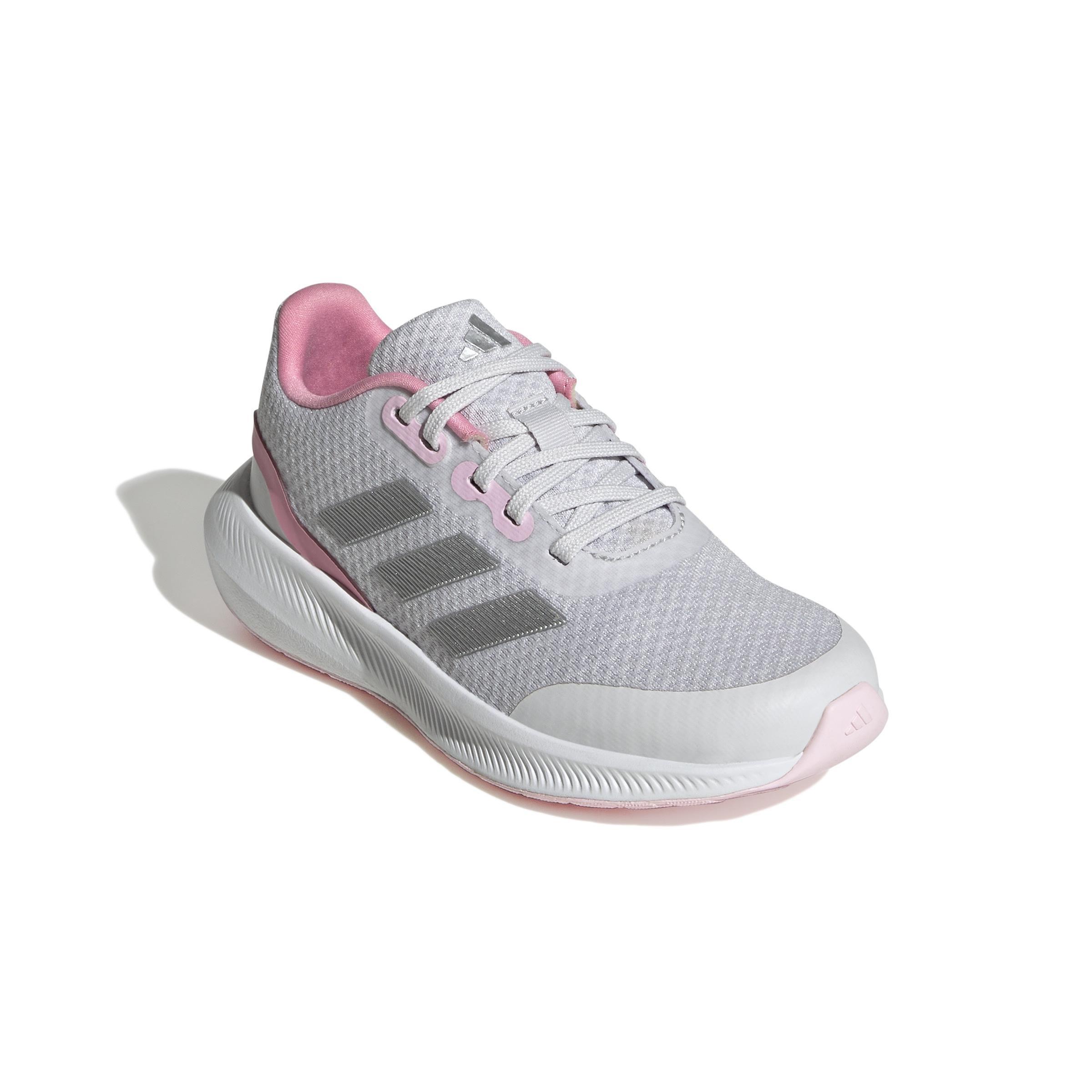 Unisex Kids RunFalcon 3 Lace Shoes, Grey, , large image number 0