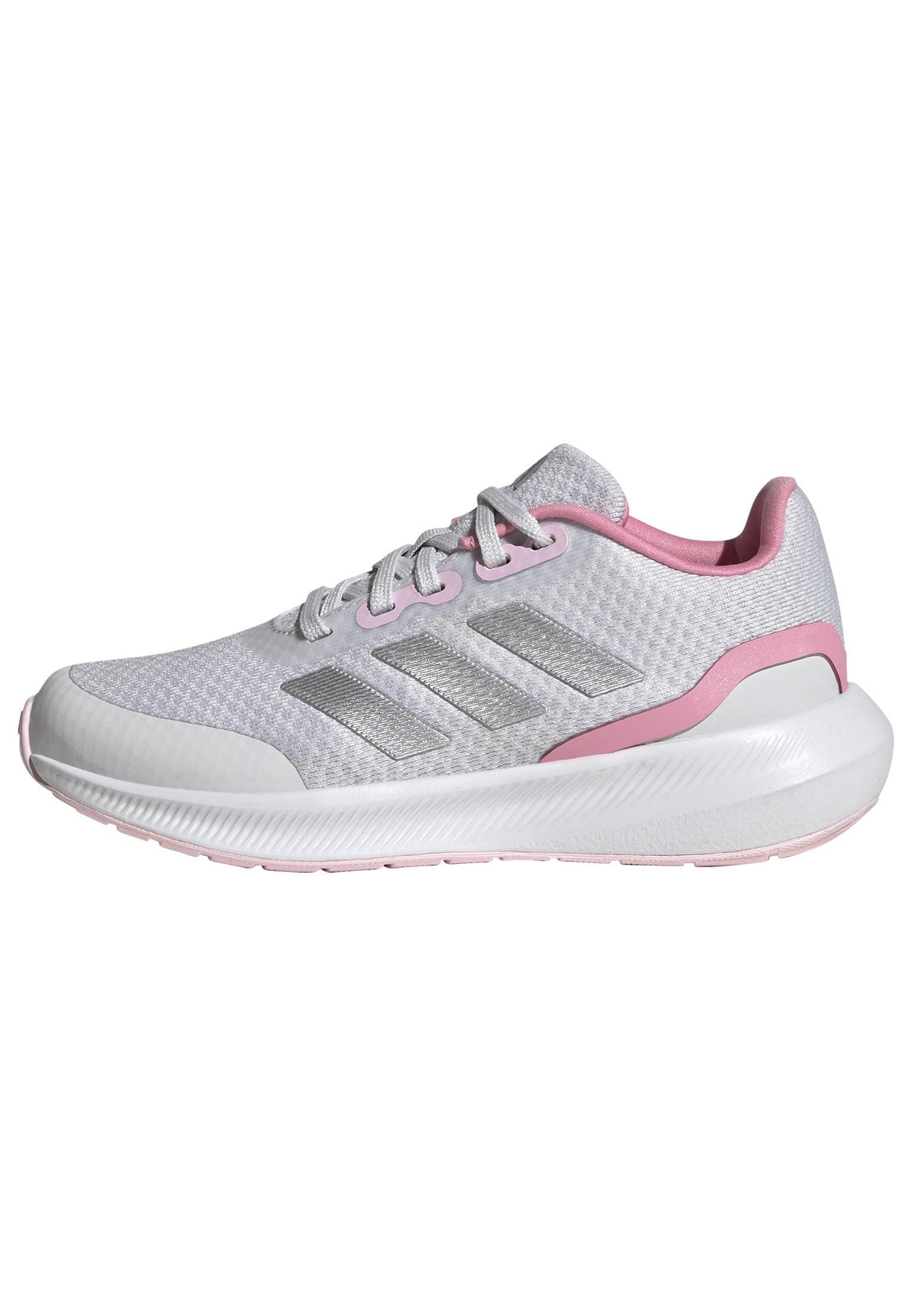 Unisex Kids RunFalcon 3 Lace Shoes, Grey, , large image number 5