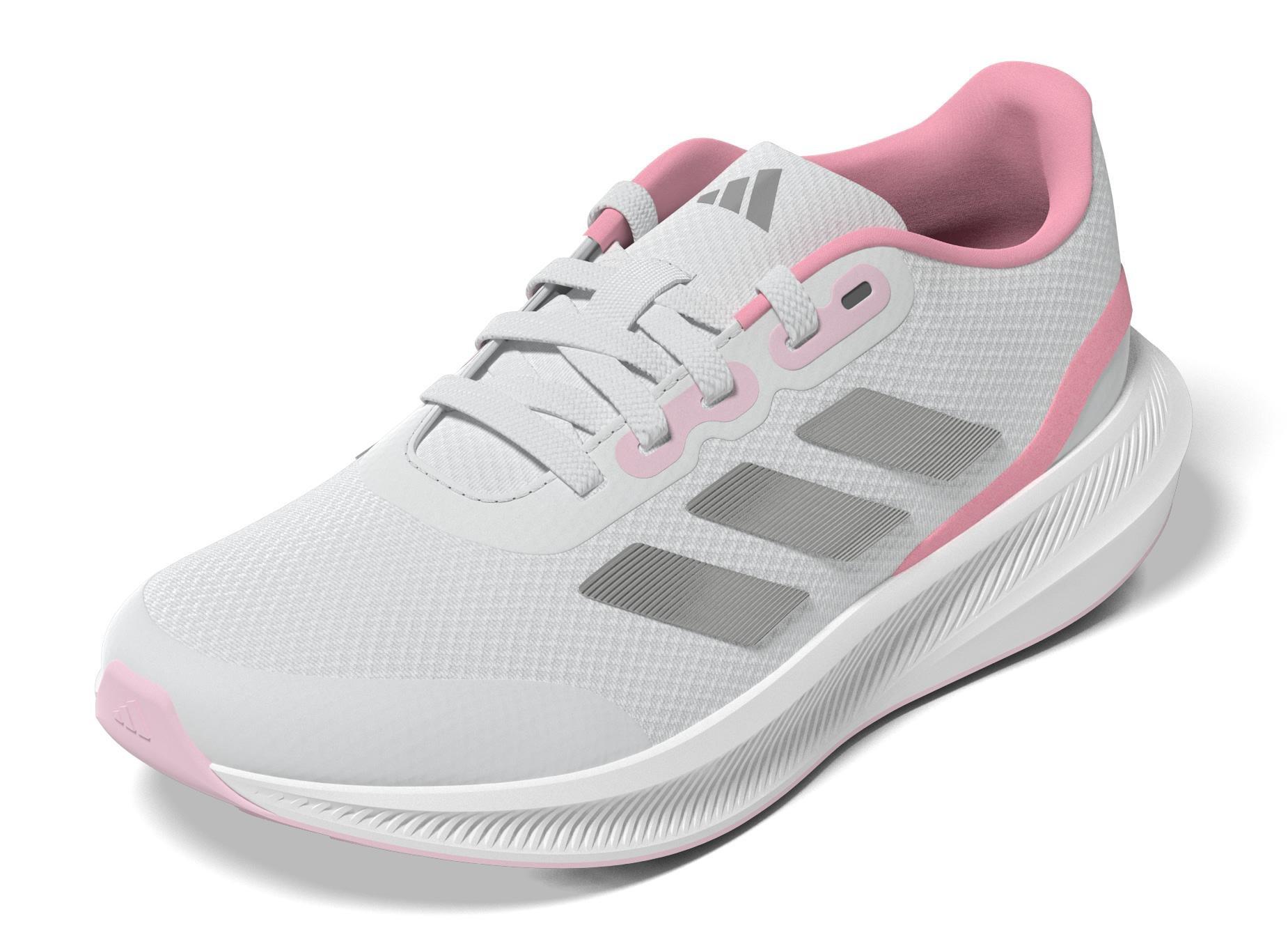 Unisex Kids RunFalcon 3 Lace Shoes, Grey, , large image number 12