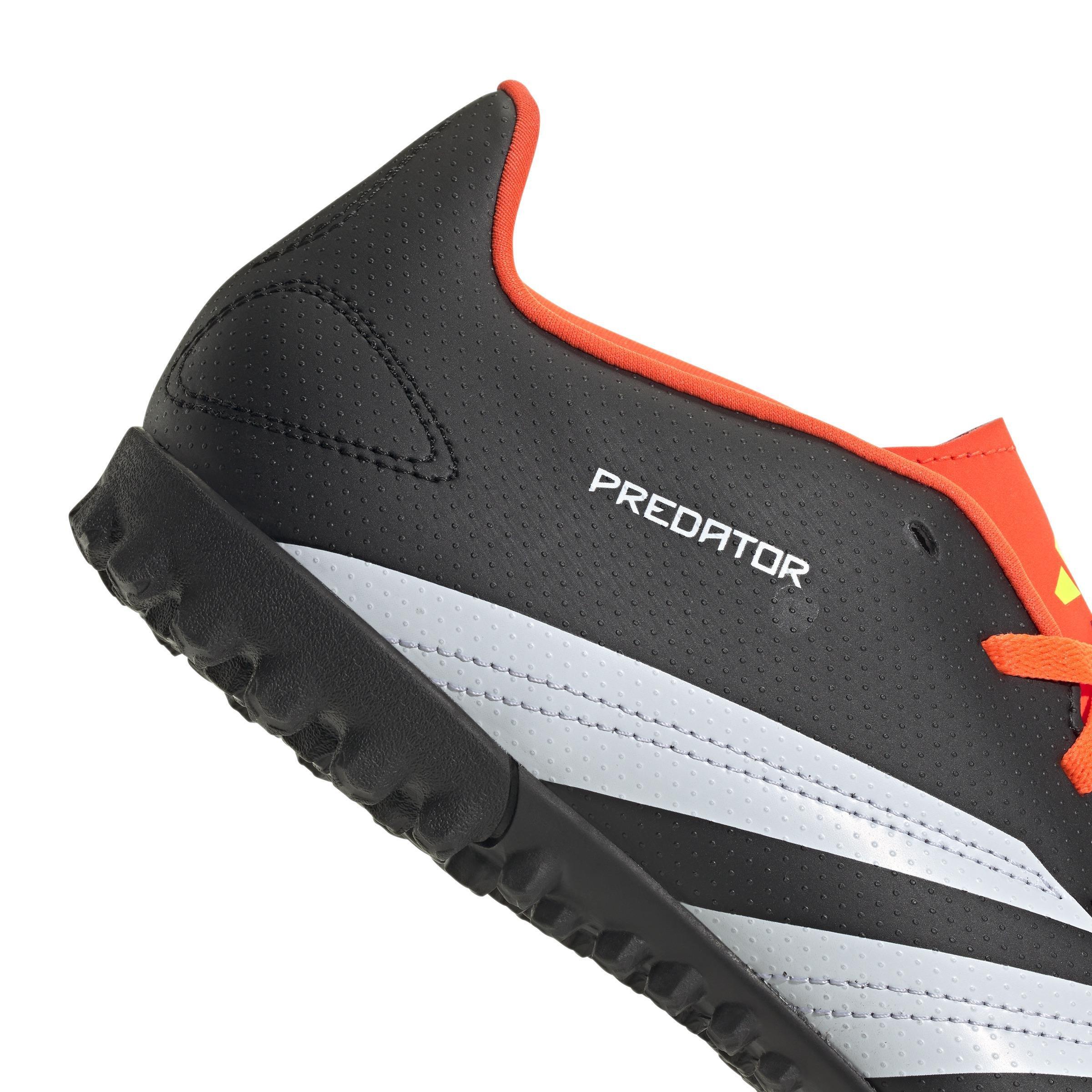 Unisex Predator Club Turf Football Boots, Black, , large image number 4