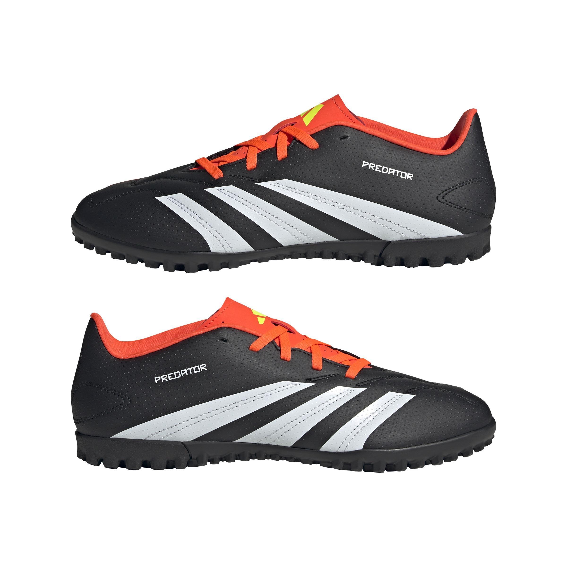 Unisex Predator Club Turf Football Boots, Black, , large image number 6
