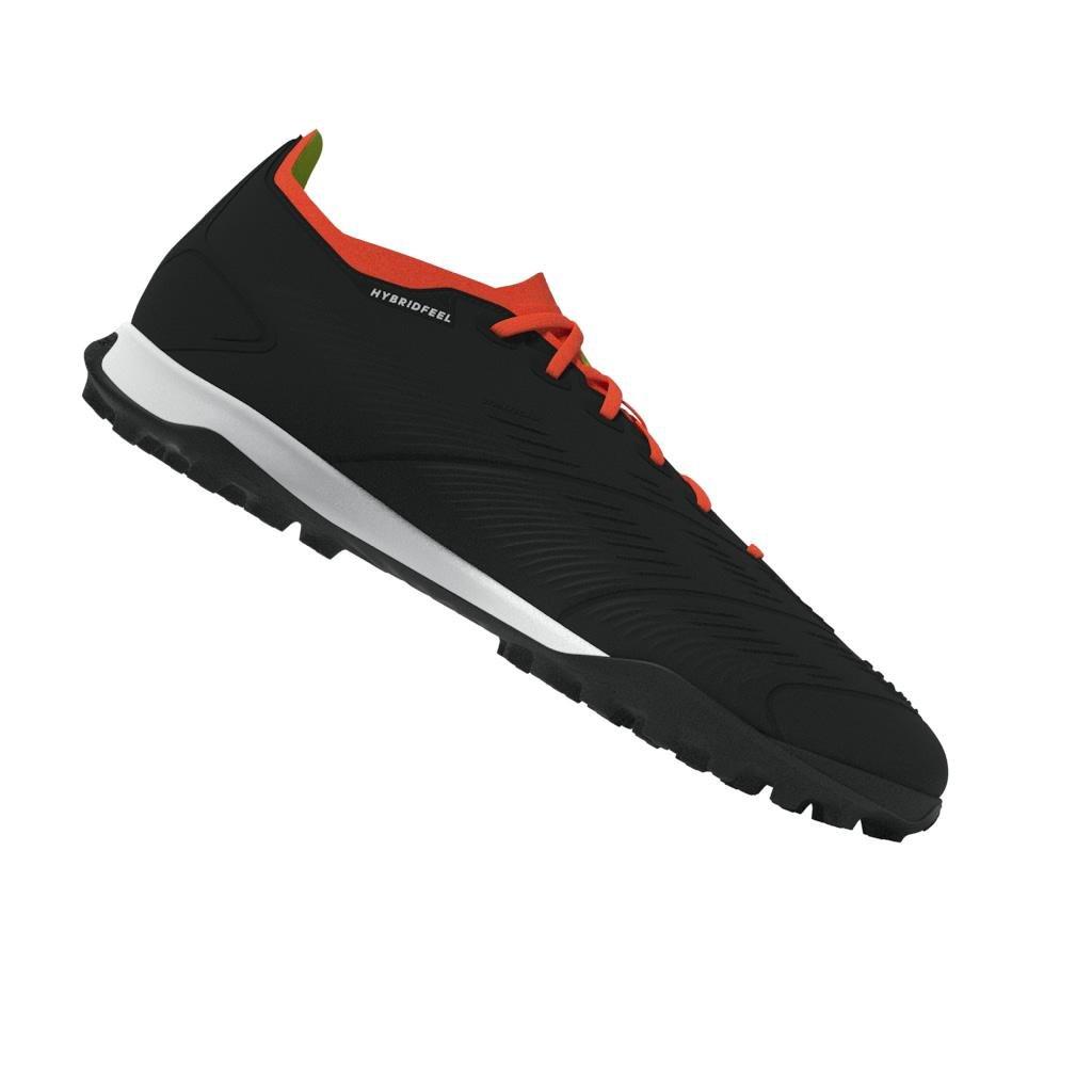 Unisex Predator 24 League Low Turf Boots, Black, , large image number 7
