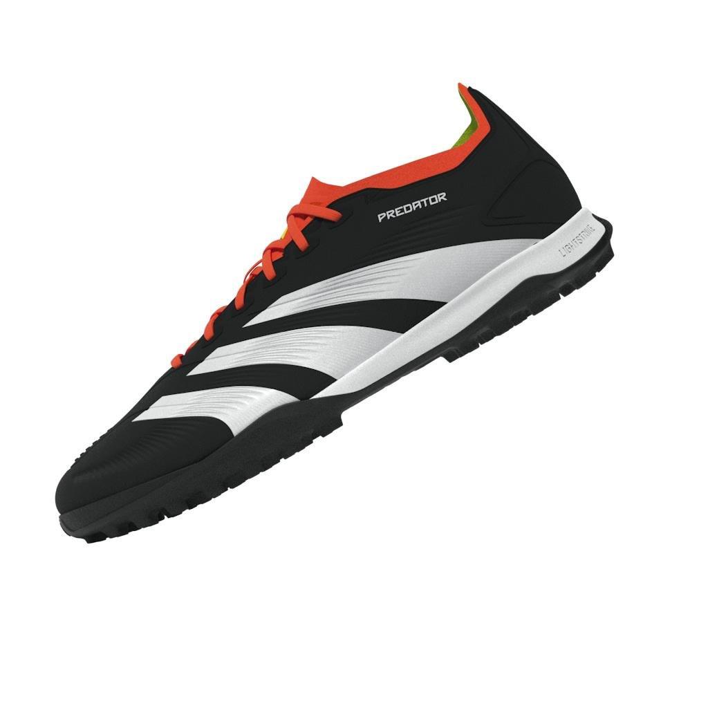 Unisex Predator 24 League Low Turf Boots, Black, , large image number 9