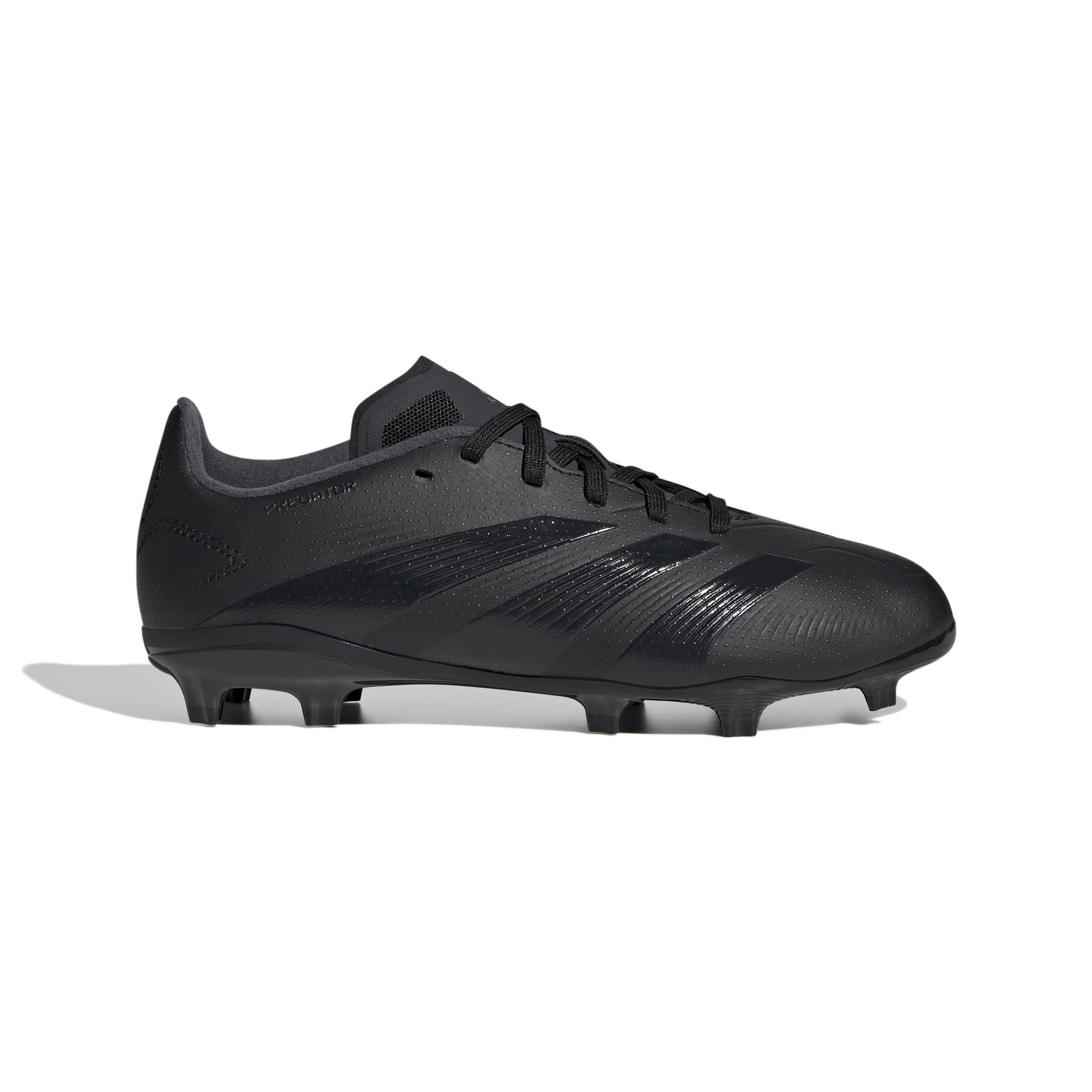 Unisex Kids Predator League Firm Ground Football Boots, Black, A901_ONE, large image number 0
