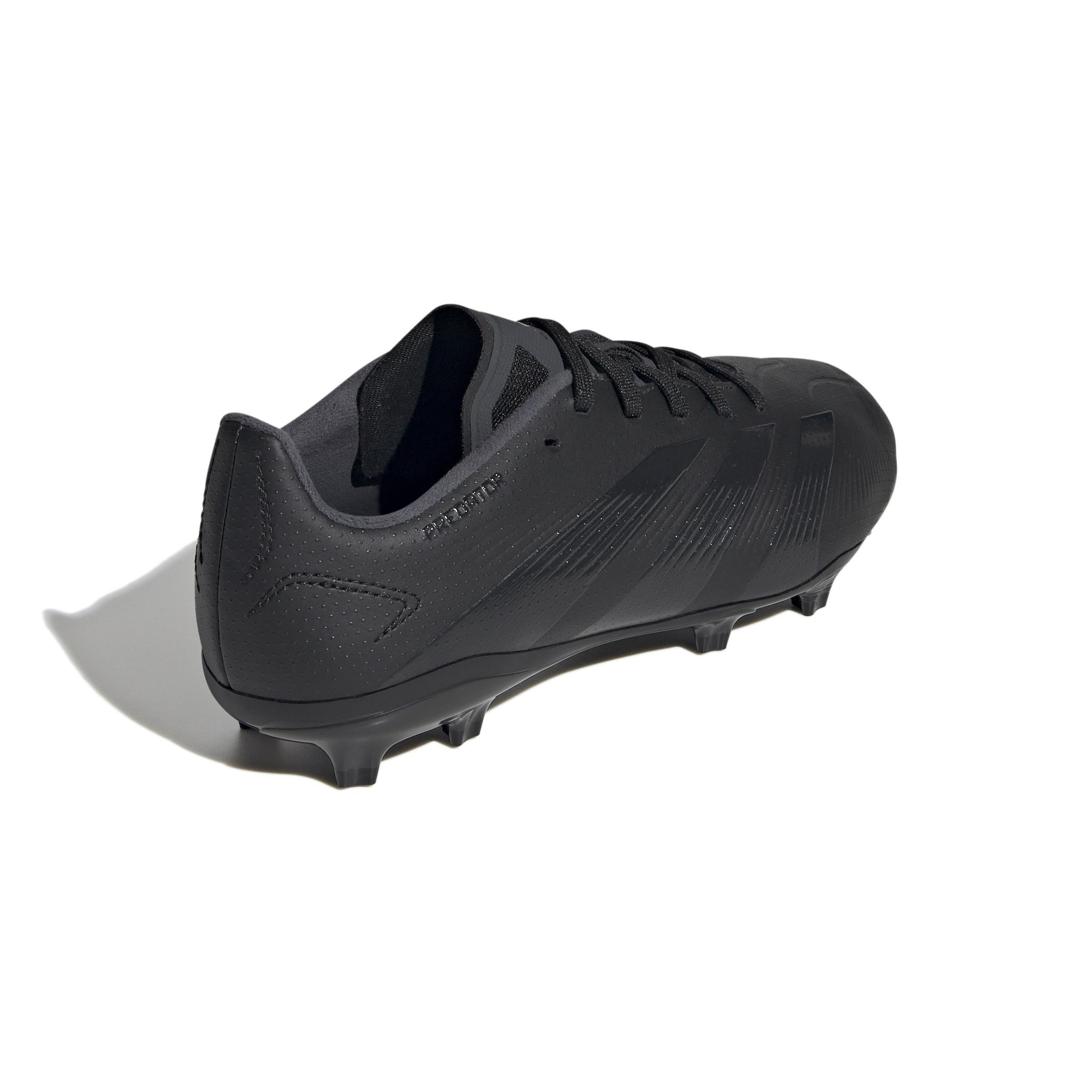 Unisex Kids Predator League Firm Ground Football Boots, Black, A901_ONE, large image number 3