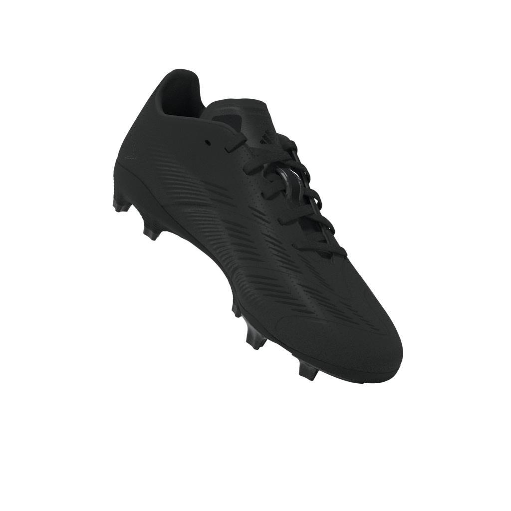 Unisex Kids Predator League Firm Ground Football Boots, Black, A901_ONE, large image number 11
