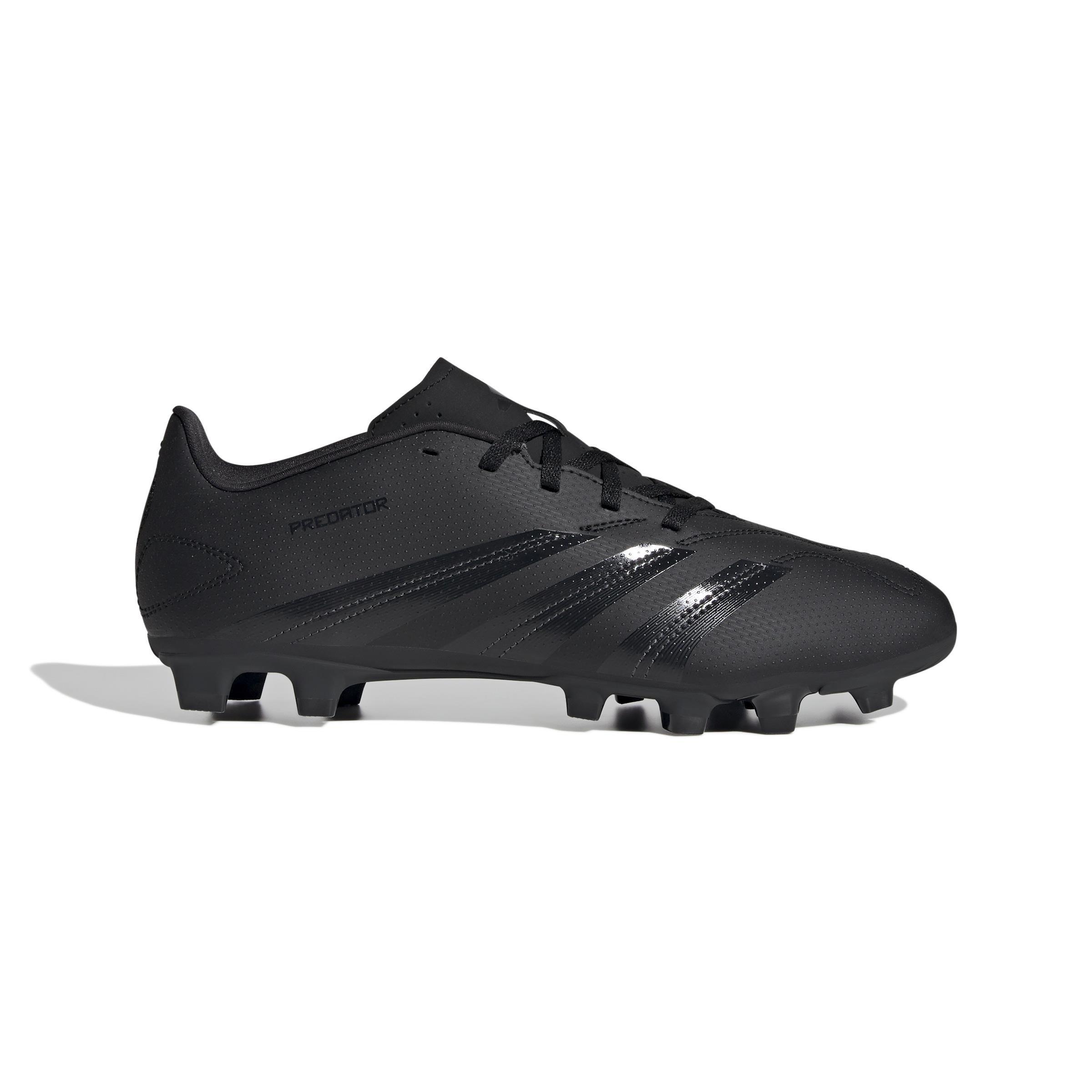 Unisex Predator Club Flexible Ground Football Boots, Black, A901_ONE, large image number 0