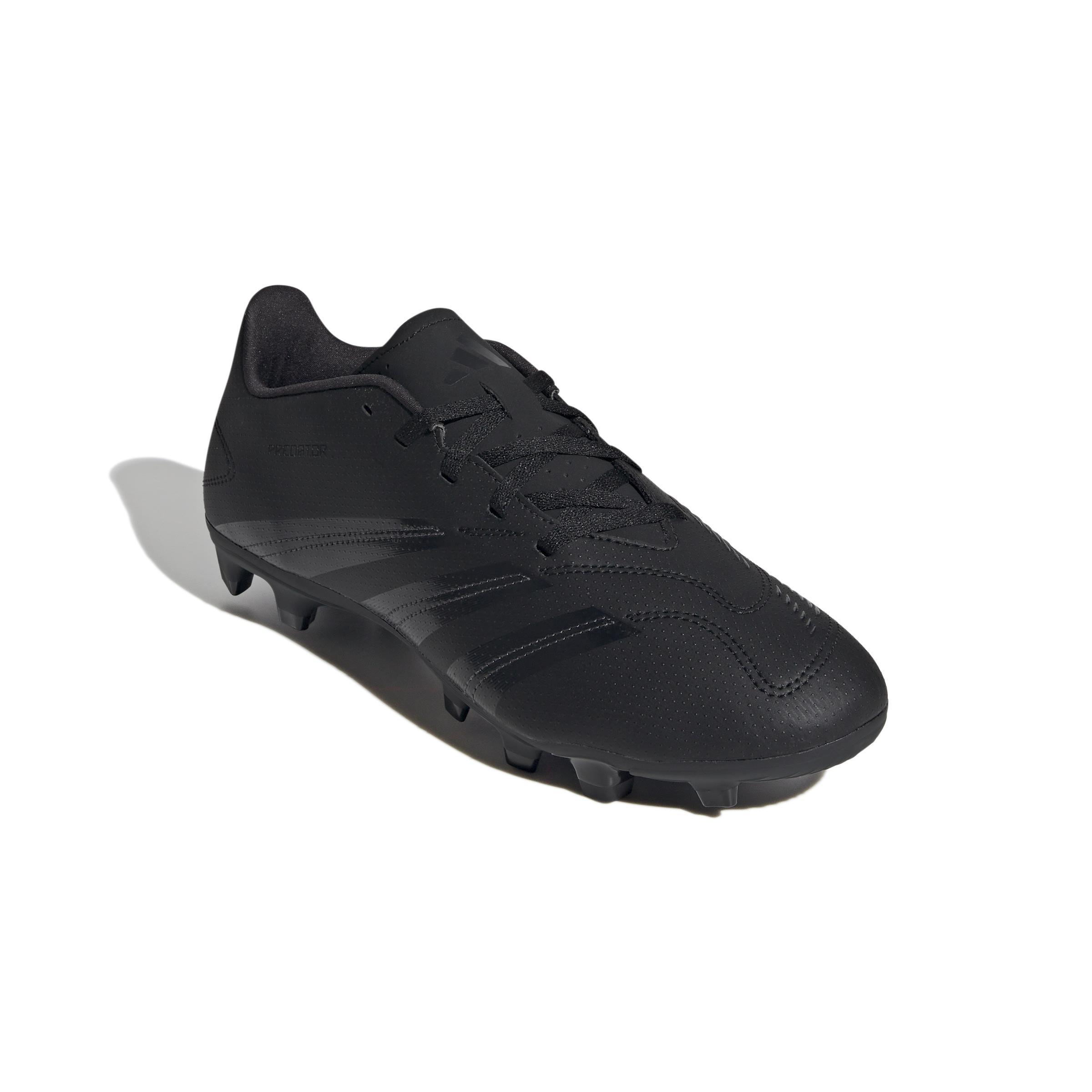 Unisex Predator Club Flexible Ground Football Boots, Black, A901_ONE, large image number 2