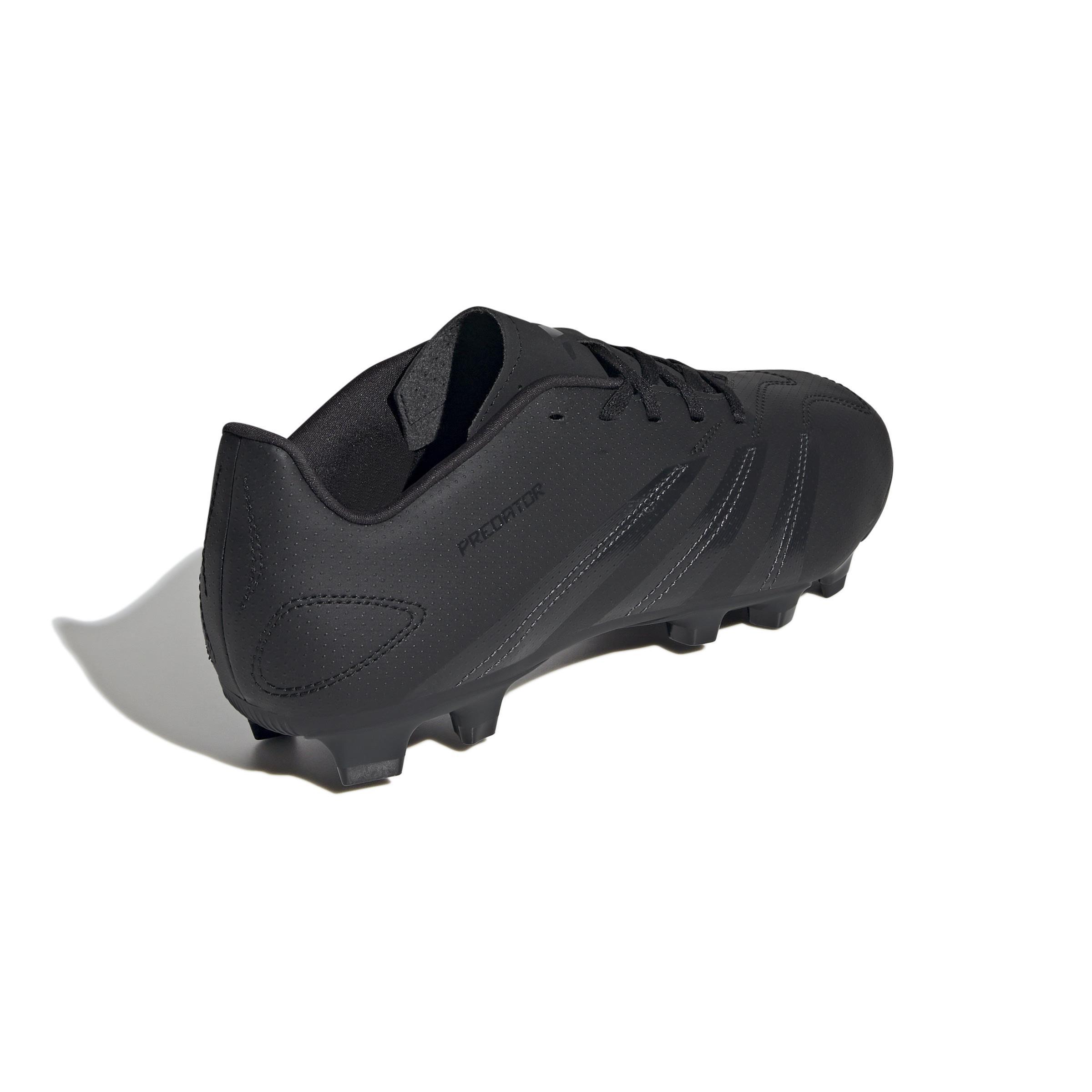 Unisex Predator Club Flexible Ground Football Boots, Black, A901_ONE, large image number 3