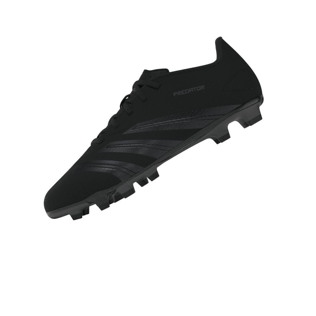 Unisex Predator Club Flexible Ground Football Boots, Black, A901_ONE, large image number 6