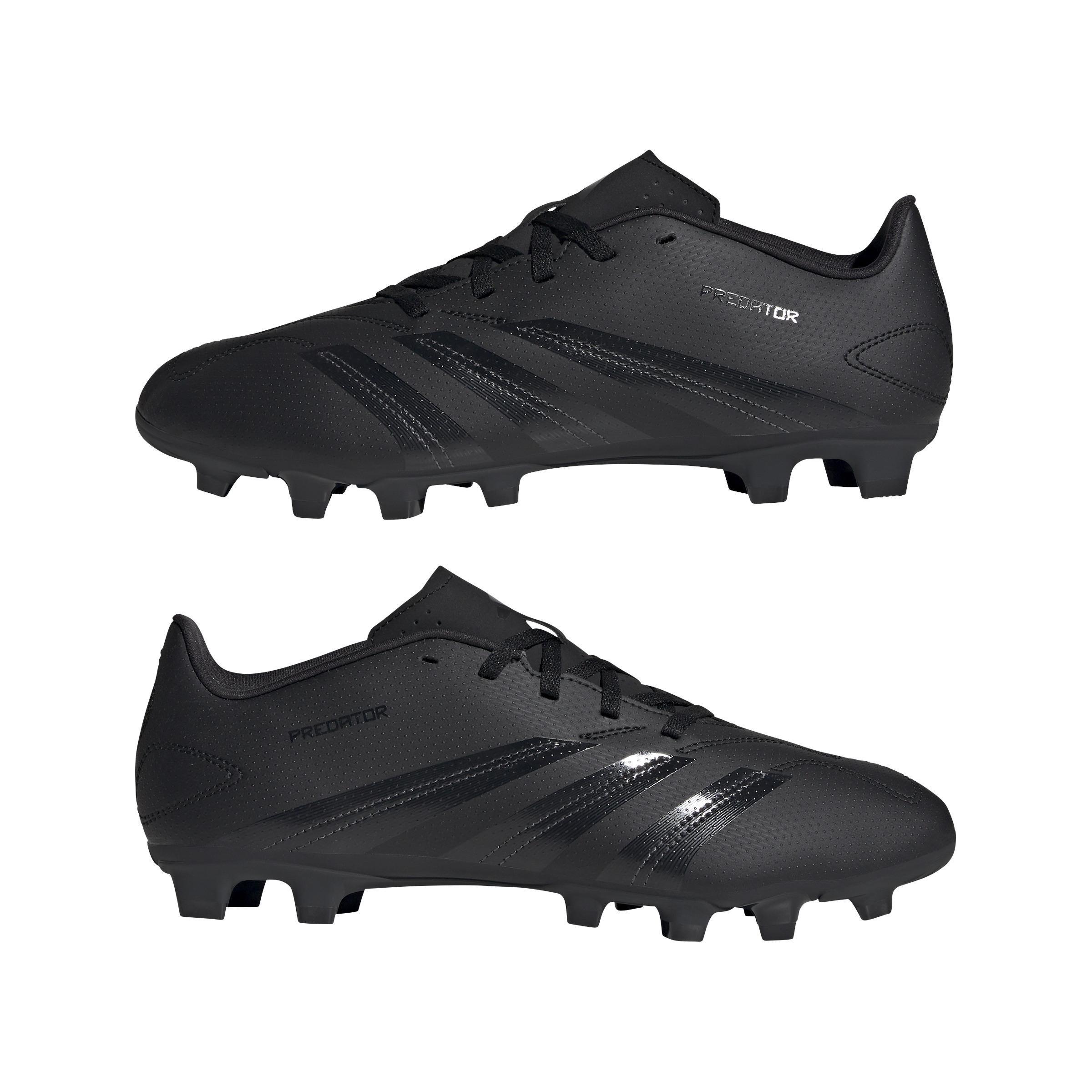 Unisex Predator Club Flexible Ground Football Boots, Black, A901_ONE, large image number 7