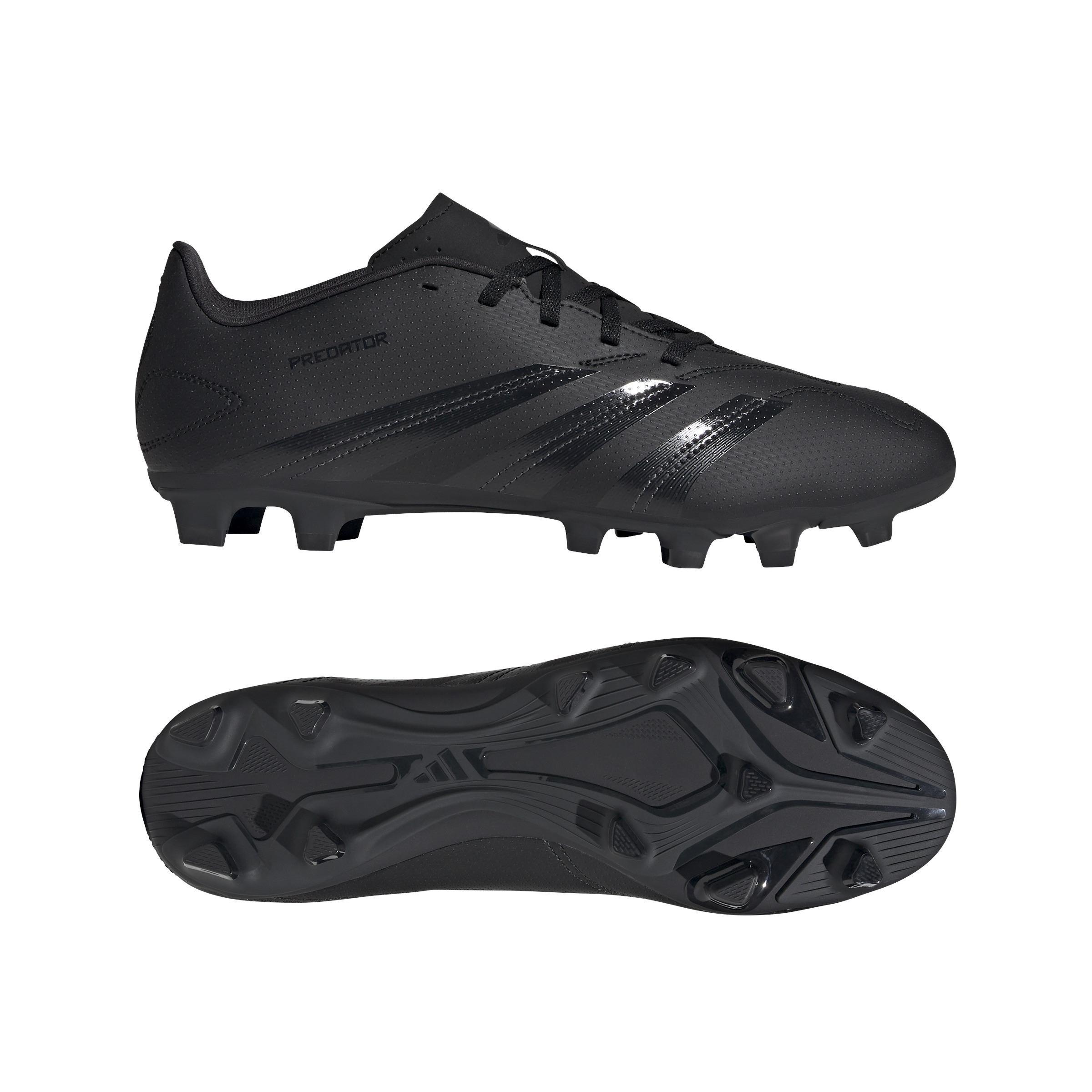 Unisex Predator Club Flexible Ground Football Boots, Black, A901_ONE, large image number 10