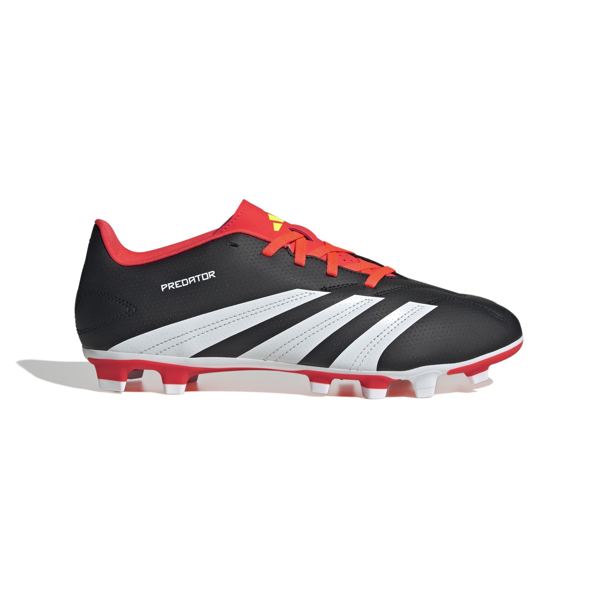 Unisex Predator Club Flexible Ground Football Boots, Black, A901_ONE, large image number 0