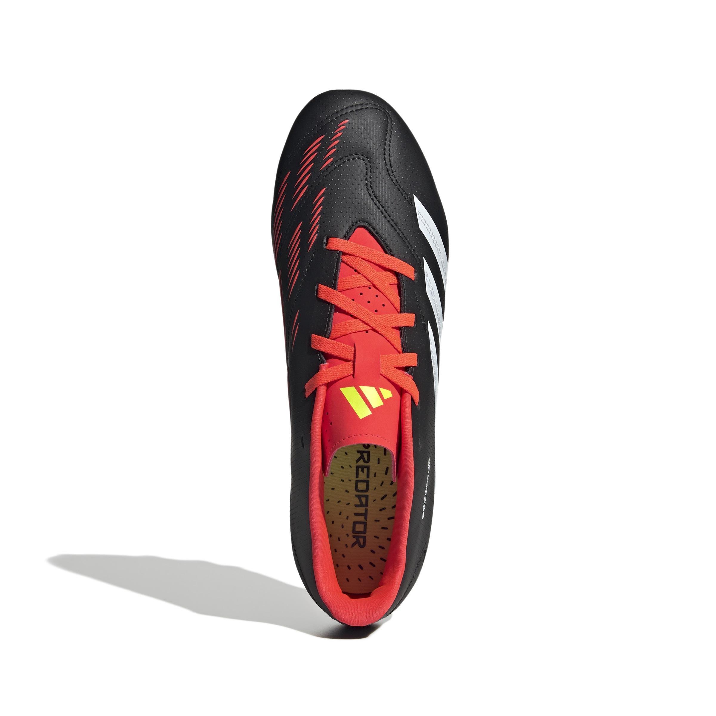 Unisex Predator Club Flexible Ground Football Boots, Black, A901_ONE, large image number 1