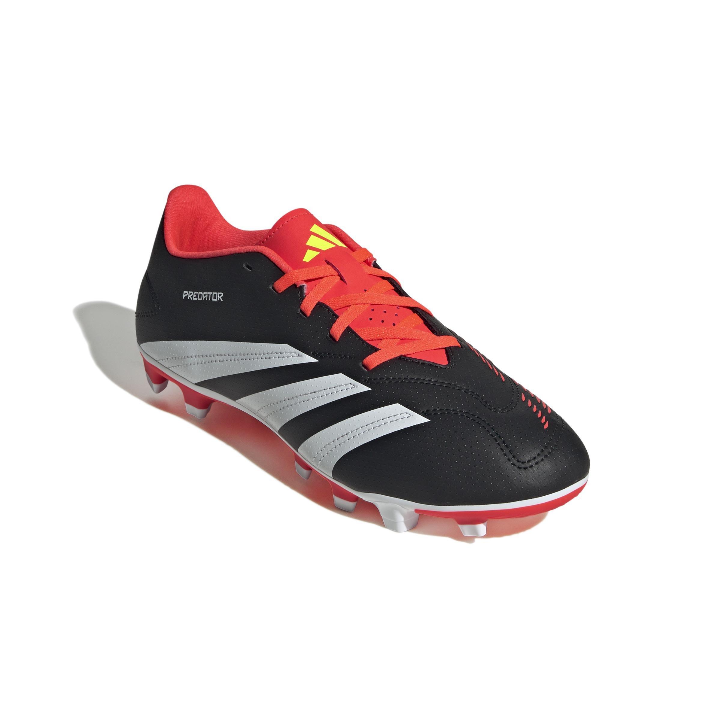 Unisex Predator Club Flexible Ground Football Boots, Black, A901_ONE, large image number 2