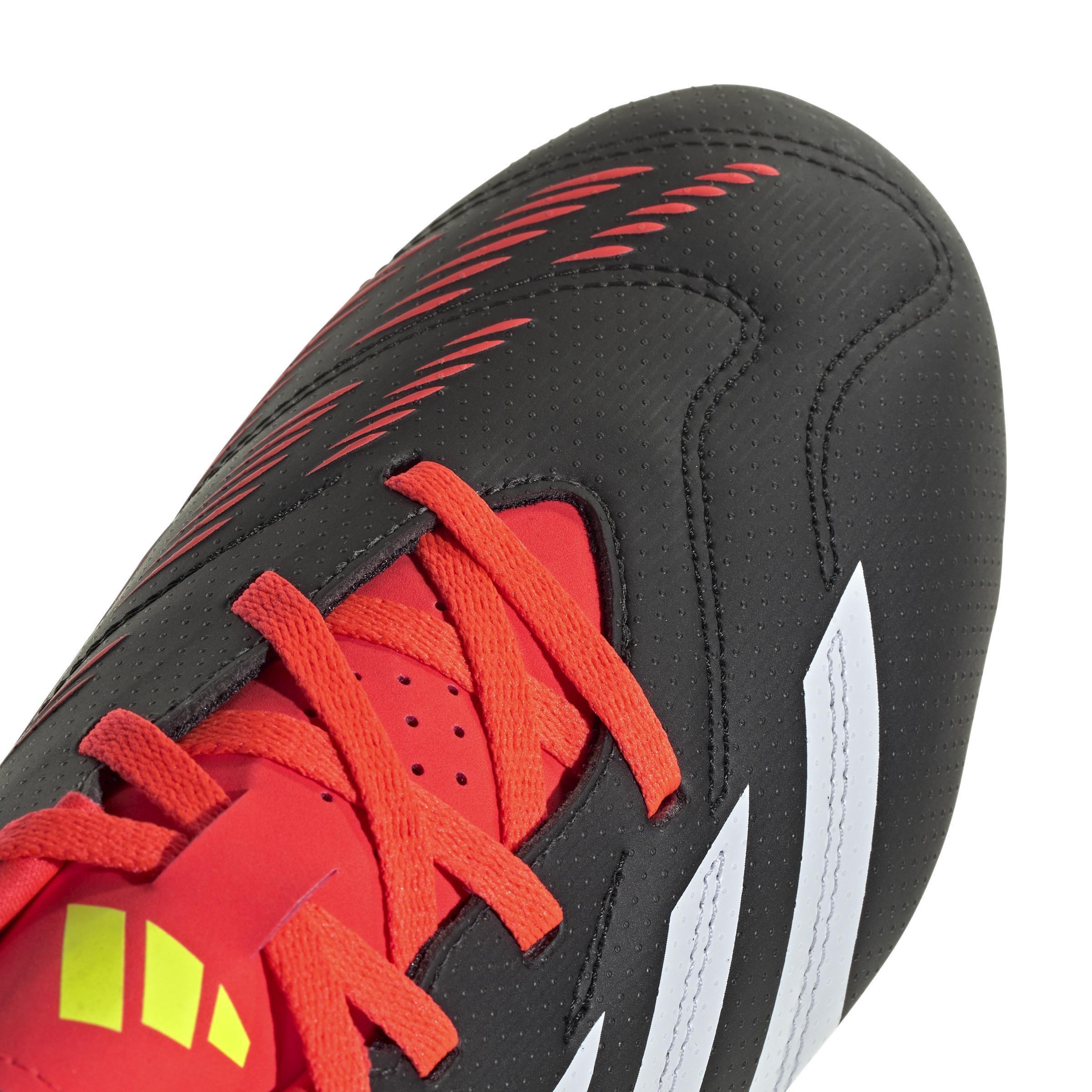 Unisex Predator Club Flexible Ground Football Boots, Black, A901_ONE, large image number 4
