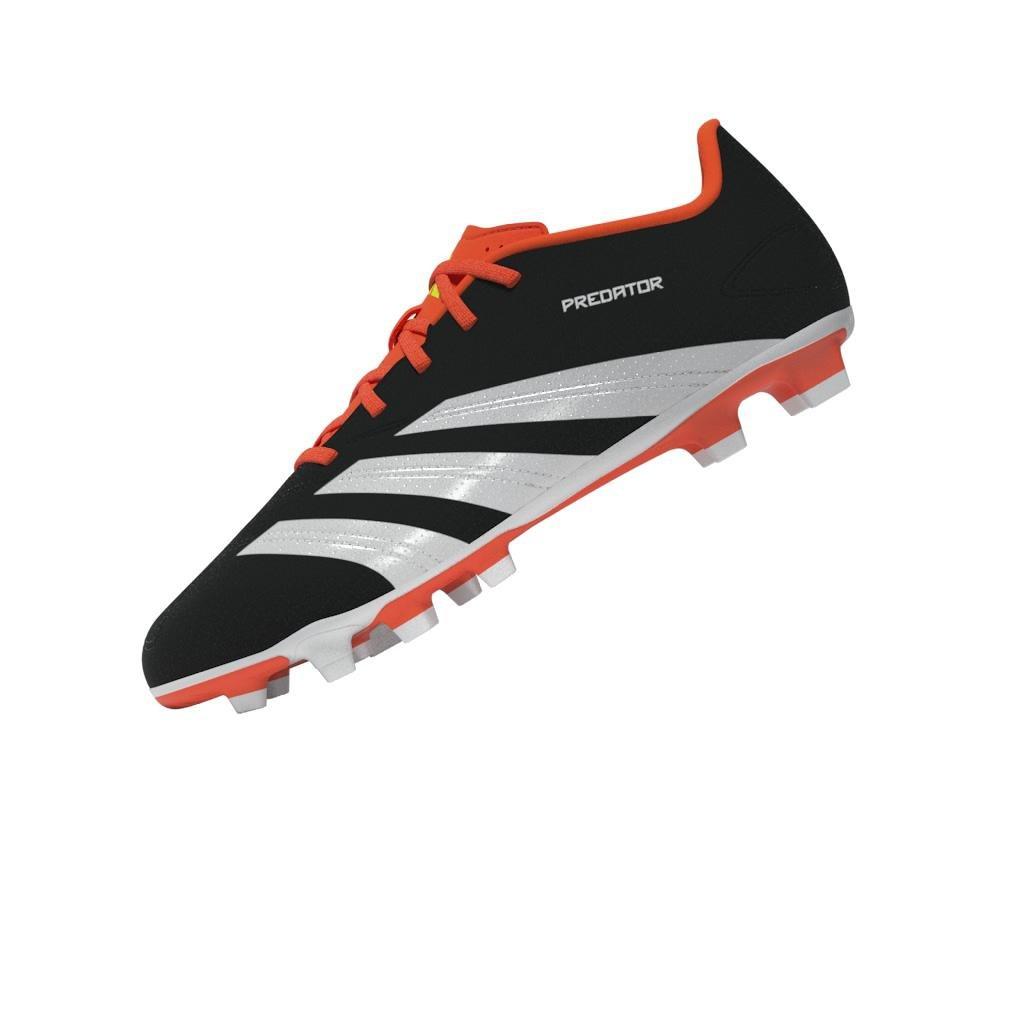 Unisex Predator Club Flexible Ground Football Boots, Black, A901_ONE, large image number 7