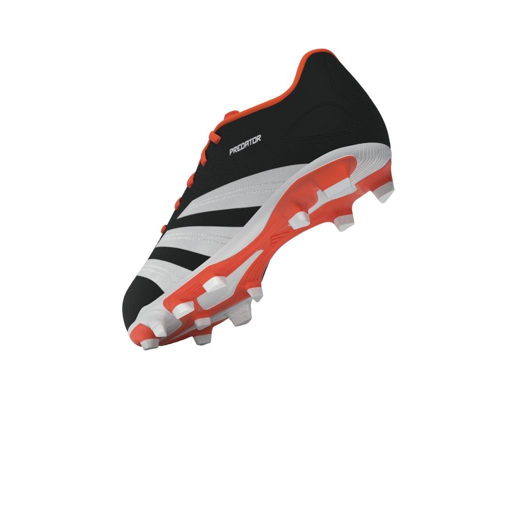 Unisex Predator Club Flexible Ground Football Boots, Black, A901_ONE, large image number 8