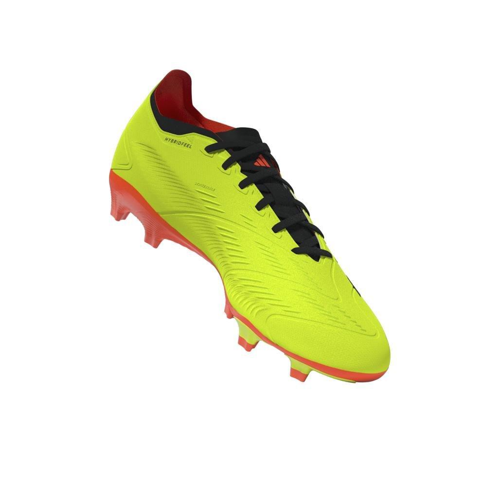 Unisex Predator League Firm Ground Football Boots, Yellow, A901_ONE, large image number 10