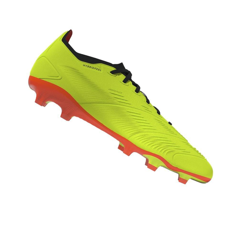 Unisex Predator League Firm Ground Football Boots, Yellow, A901_ONE, large image number 12