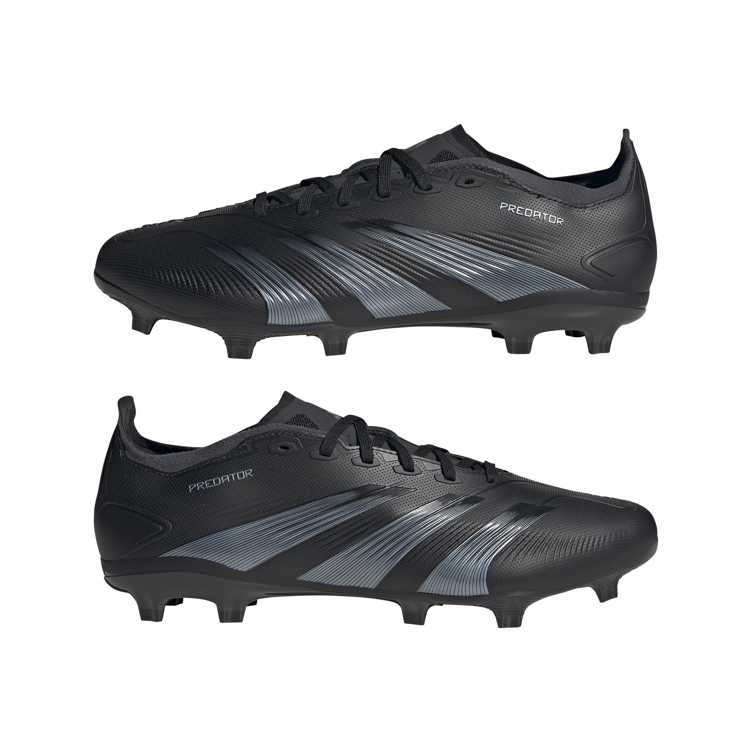 Unisex Predator League Firm Ground Football Boots, Black, , large image number 14
