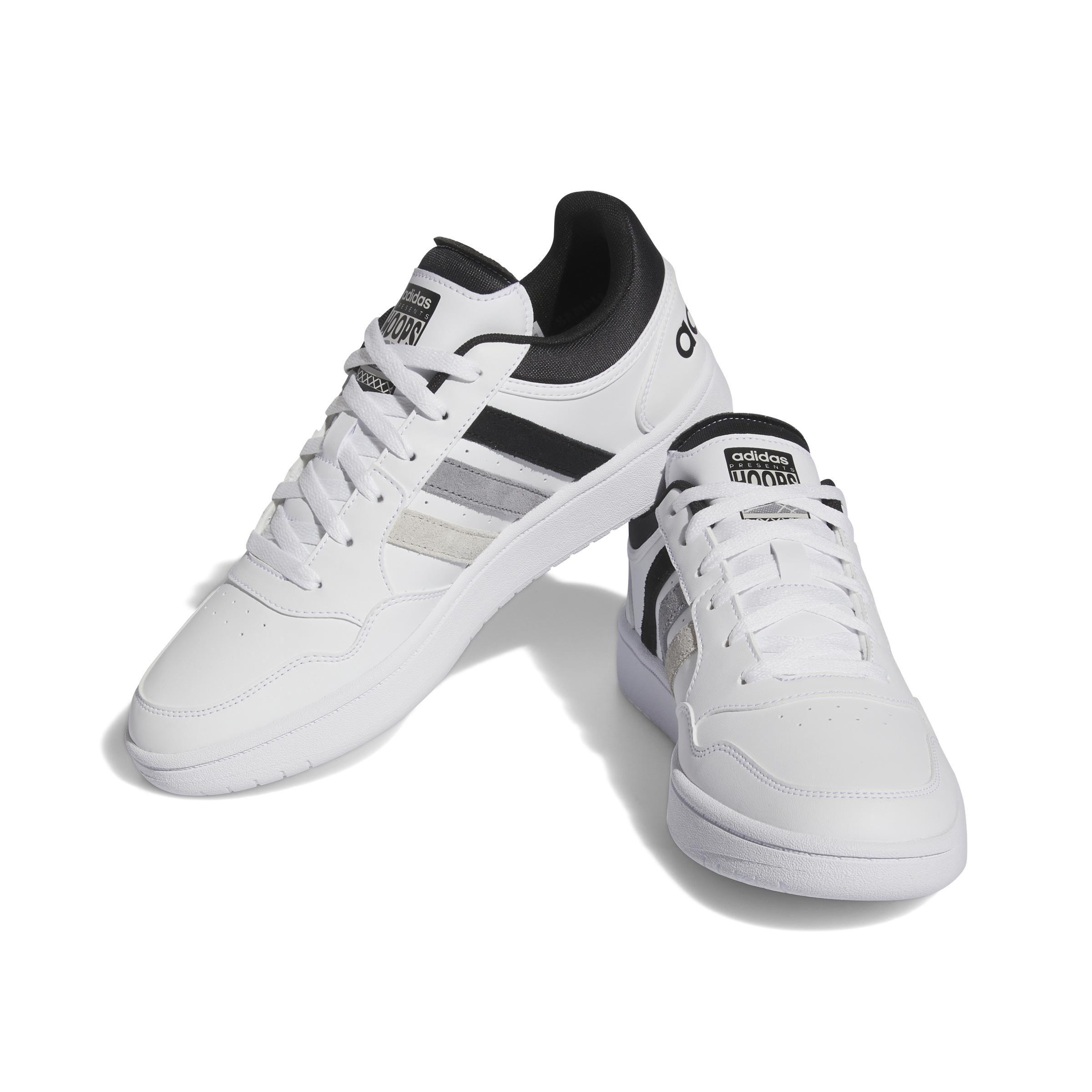 Hoops 3.0 Low Classic Vintage Shoes, White, A901_ONE, large image number 2