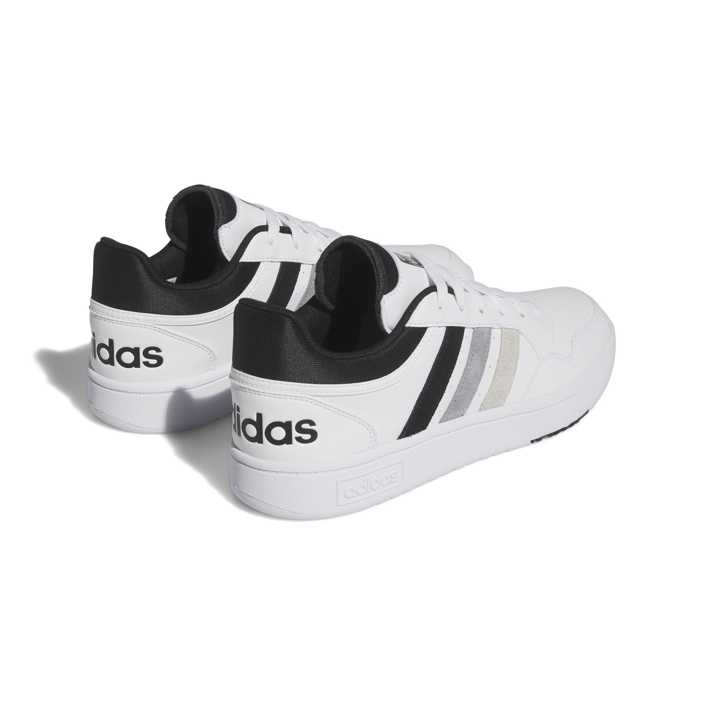 Hoops 3.0 Low Classic Vintage Shoes, White, A901_ONE, large image number 3