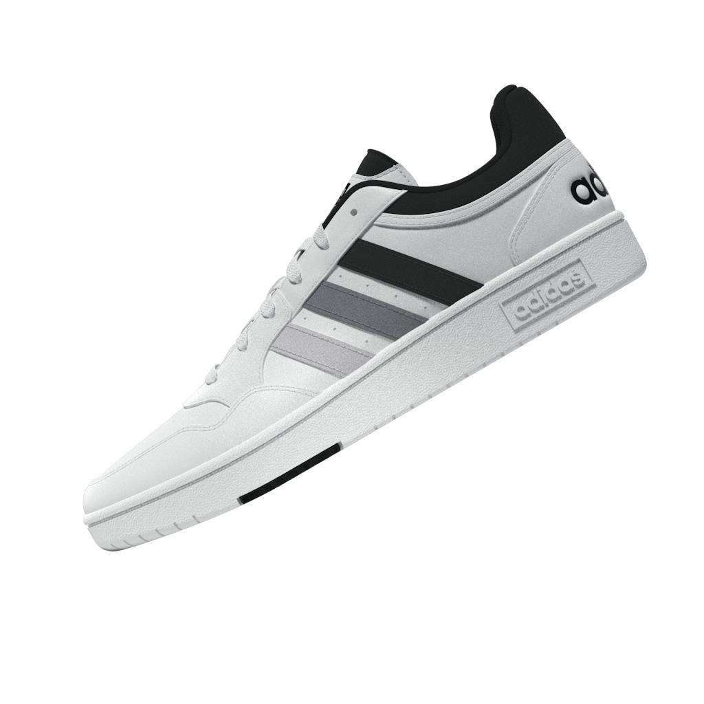 Hoops 3.0 Low Classic Vintage Shoes, White, A901_ONE, large image number 6