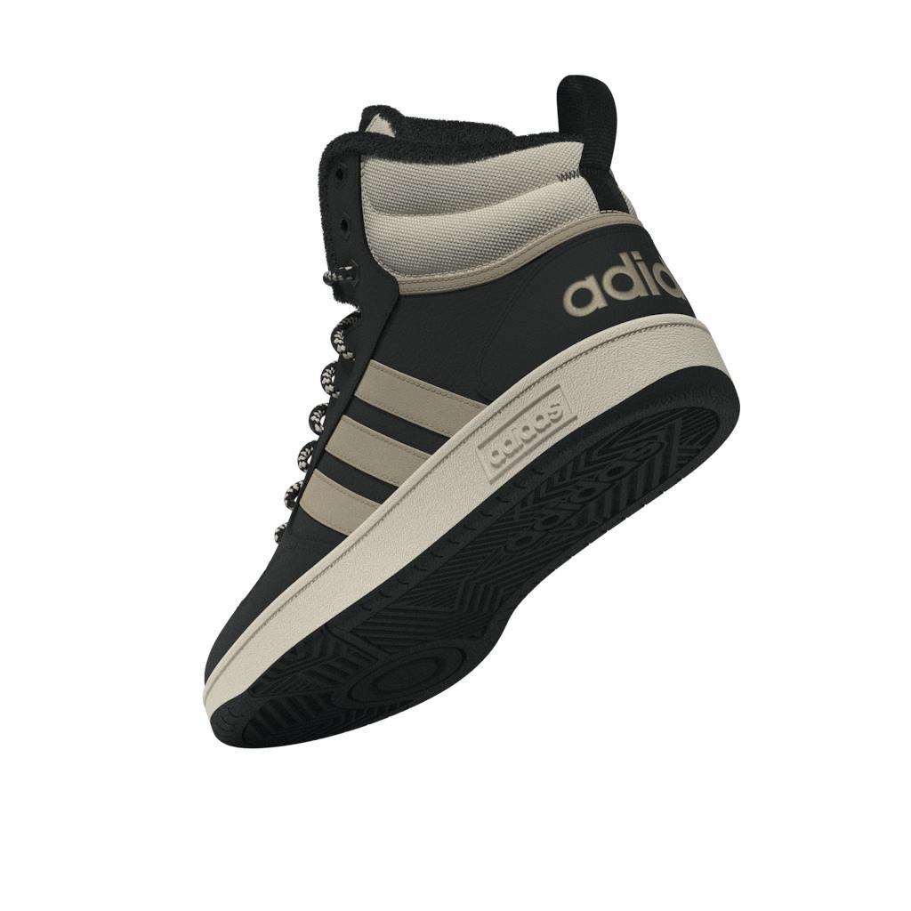 Hoops 3.0 Mid Lifestyle Basketball Classic Fur Lining Winterized Shoes, Black, A901_ONE, large image number 9