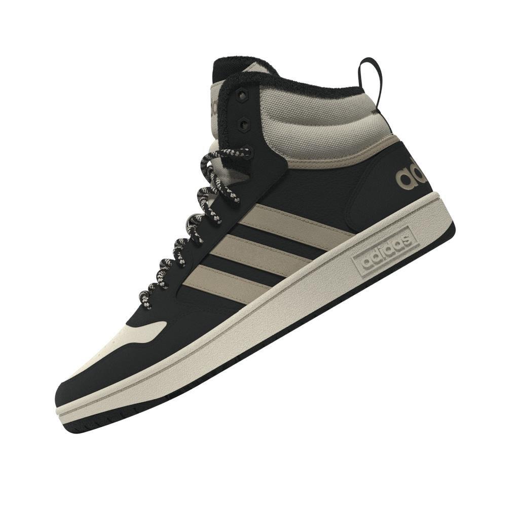 Hoops 3.0 Mid Lifestyle Basketball Classic Fur Lining Winterized Shoes, Black, A901_ONE, large image number 11