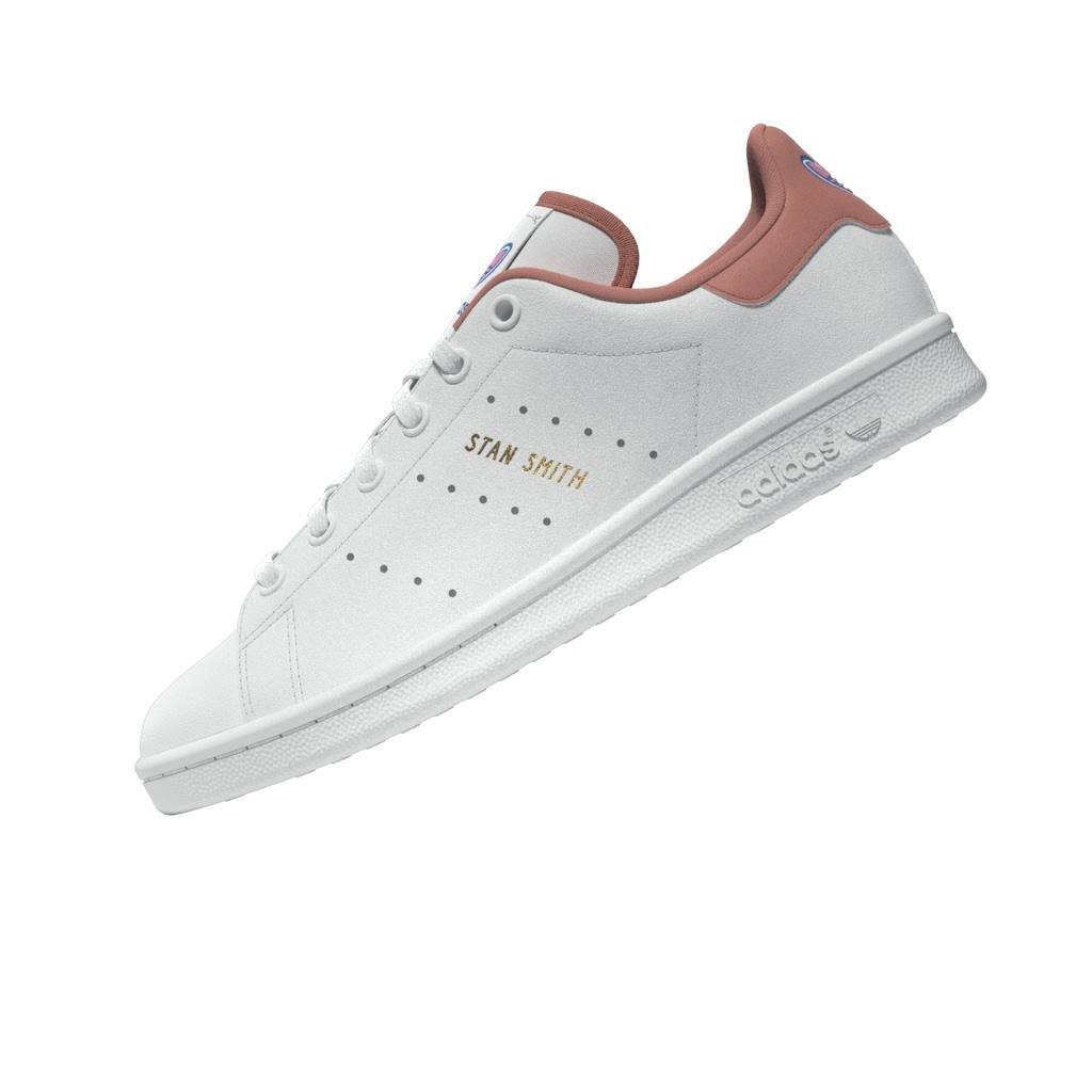 Unisex Kids Stan Smith Shoes, White, A901_ONE, large image number 11