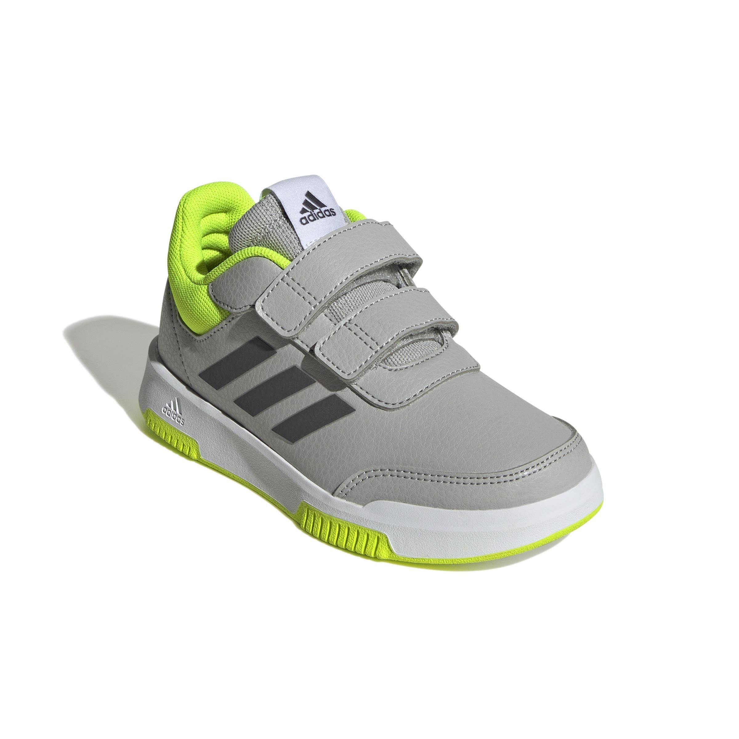 Unisex Kids Tensaur Hook and Loop Shoes, Grey, , large image number 2