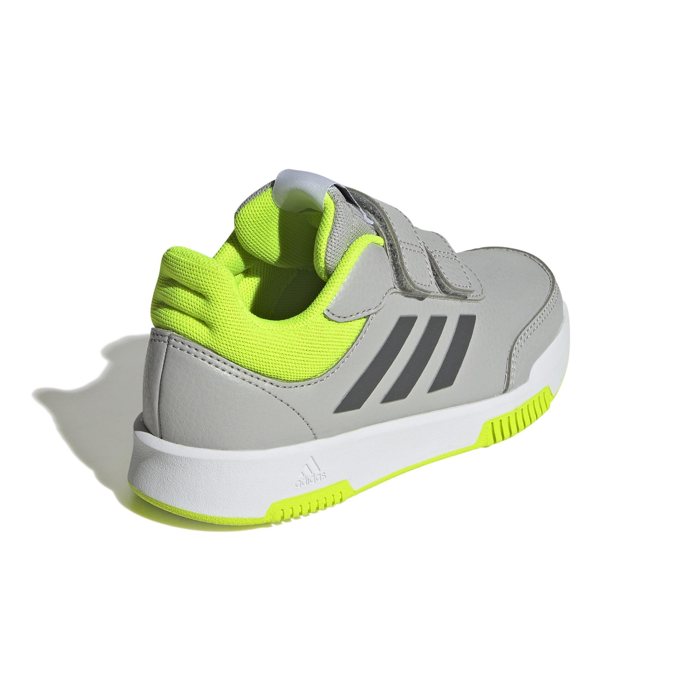 Unisex Kids Tensaur Hook and Loop Shoes, Grey, A901_ONE, large image number 3