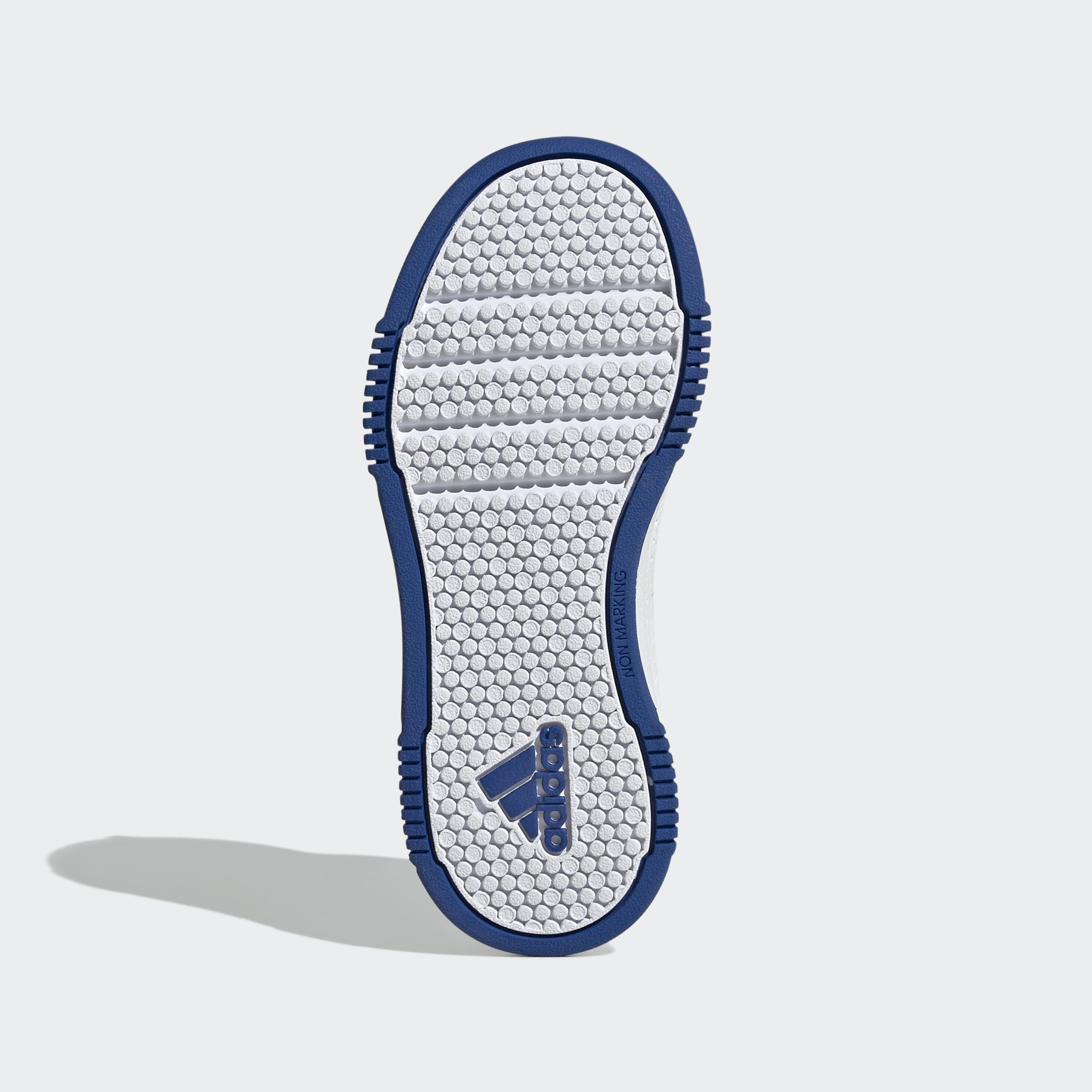 Kids Unisex Tensaur Hook and Loop Shoes, White, A901_ONE, large image number 6