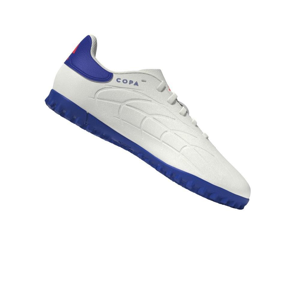 Unisex Kids Copa Pure 2 Club Turf Boots, White, A901_ONE, large image number 10