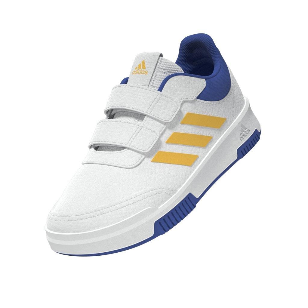 Unisex Kids Tensaur Hook and Loop Shoes, White, A901_ONE, large image number 7