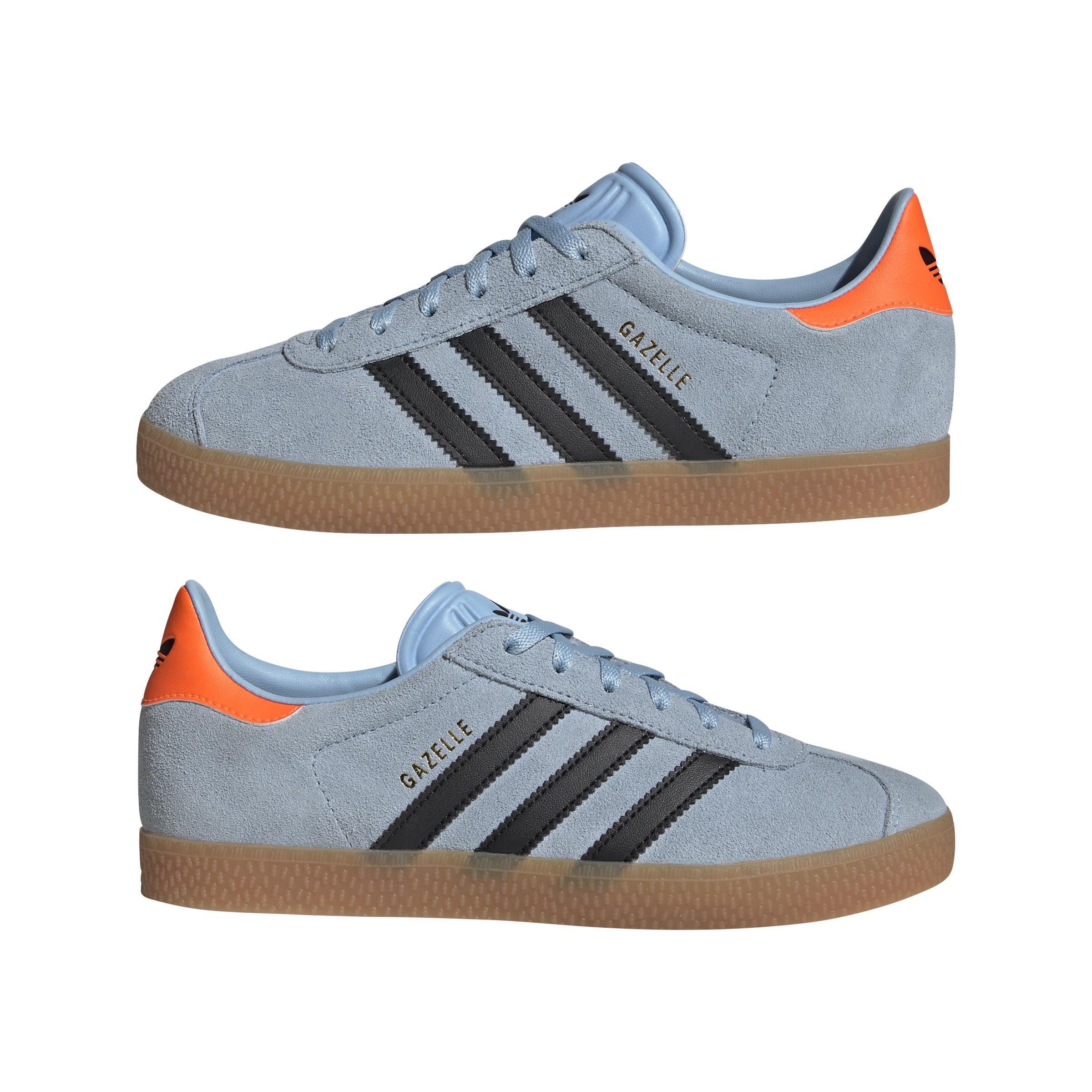 Unisex Kids Gazelle Shoes, Blue, , large image number 8
