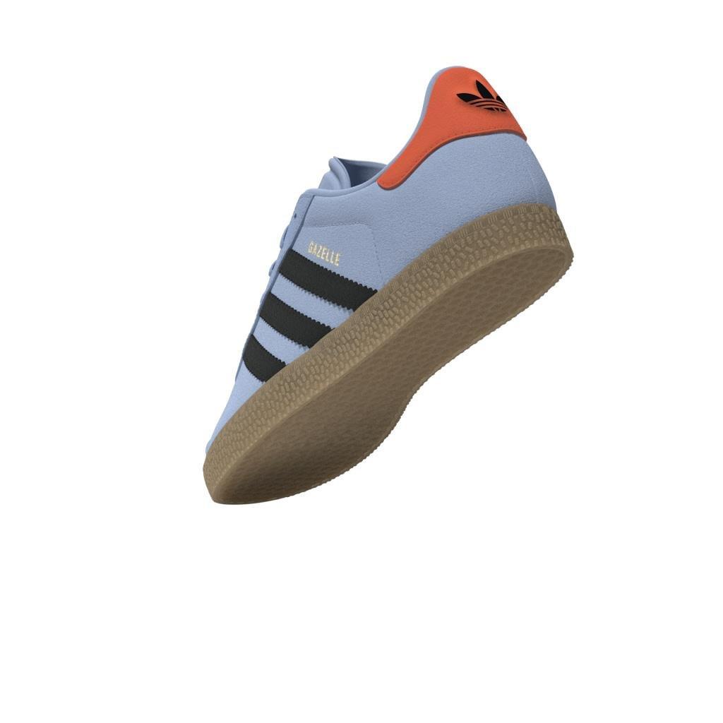 Unisex Kids Gazelle Shoes, Blue, , large image number 10
